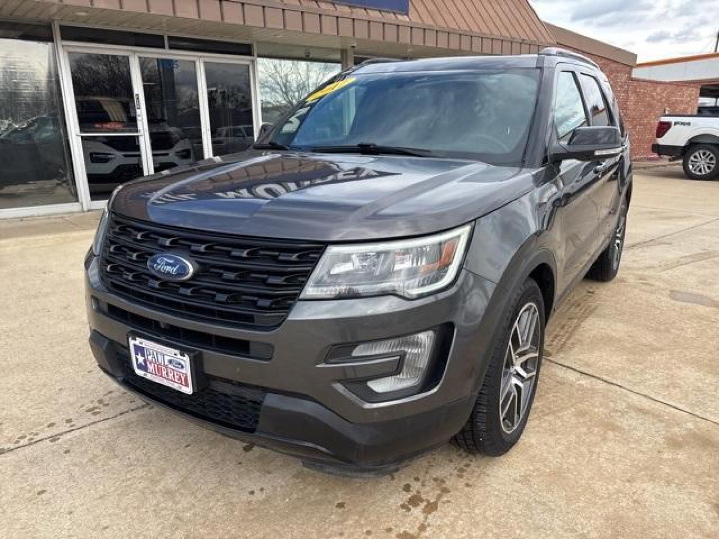 2017 Magnetic /Ebony Black Ford Explorer Sport (1FM5K8GT9HG) with an 3.5L V6 engine, Automatic transmission, located at 1105 E Mulberry, Kaufman, TX, 75142, (972) 962-2151, 32.589550, -96.300926 - Magnetic 2017 Ford Explorer 4D Sport Utility Sport 4WD 6-Speed Automatic with Select-Shift 3.5L V6 4WD.<br><br><br>Recent Arrival! Odometer is 13872 miles below market average!<br><br>Awards:<br> * 2017 KBB.com 10 Most Awarded Brands * 2017 KBB.com Brand Image Awards<br>Please call Paul Murrey Fo - Photo#1