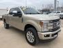 2018 White Gold Metallic /Black Ford F-350SD Platinum (1FT8W3BT5JE) with an Power Stroke 6.7L V8 DI 32V OHV Turbodiesel engine, Automatic transmission, located at 1105 E Mulberry, Kaufman, TX, 75142, (972) 962-2151, 32.589550, -96.300926 - White Gold Metallic 2018 Ford F-350SD 4D Crew Cab Platinum 4WD TorqShift 6-Speed Automatic Power Stroke 6.7L V8 DI 32V OHV Turbodiesel 4WD, ABS brakes, Alloy wheels, Compass, Electronic Stability Control, Front dual zone A/C, Heated door mirrors, Heated front seats, Heated rear seats, Illuminated en - Photo#6