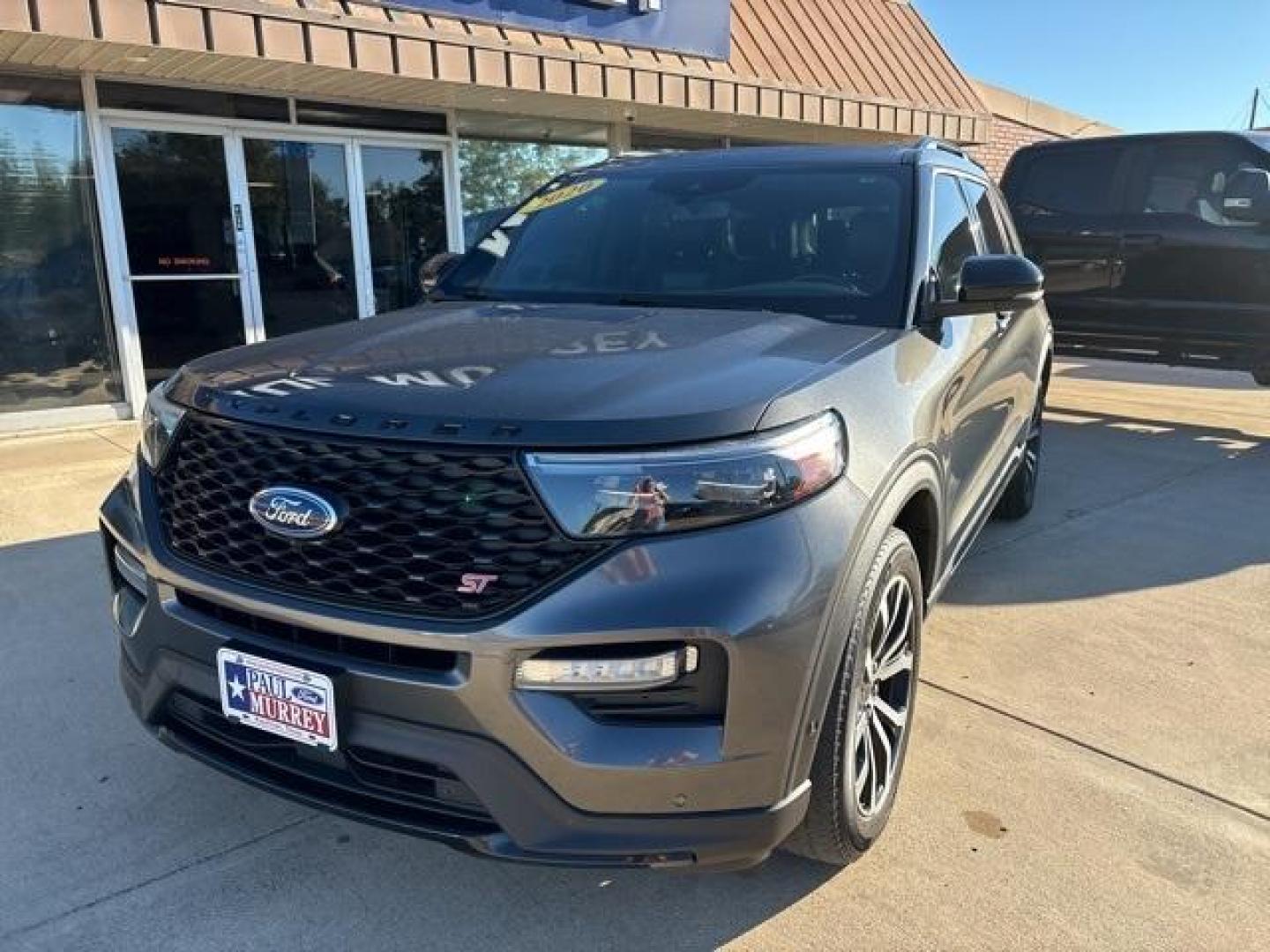 2020 Magnetic /Ebony Ford Explorer ST (1FM5K8GC7LG) with an 3.0L EcoBoost V6 engine, Automatic transmission, located at 1105 E Mulberry, Kaufman, TX, 75142, (972) 962-2151, 32.589550, -96.300926 - Magnetic 2020 Ford Explorer 4D Sport Utility ST 4WD 10-Speed Automatic 3.0L EcoBoost V6 4WD. Priced below KBB Fair Purchase Price!<br><br><br>Odometer is 34049 miles below market average!<br><br>Awards:<br> * 2020 KBB.com 10 Best SUVs Worth Waiting For * 2020 KBB.com 10 Favorite New-for-2020 Cars - Photo#1