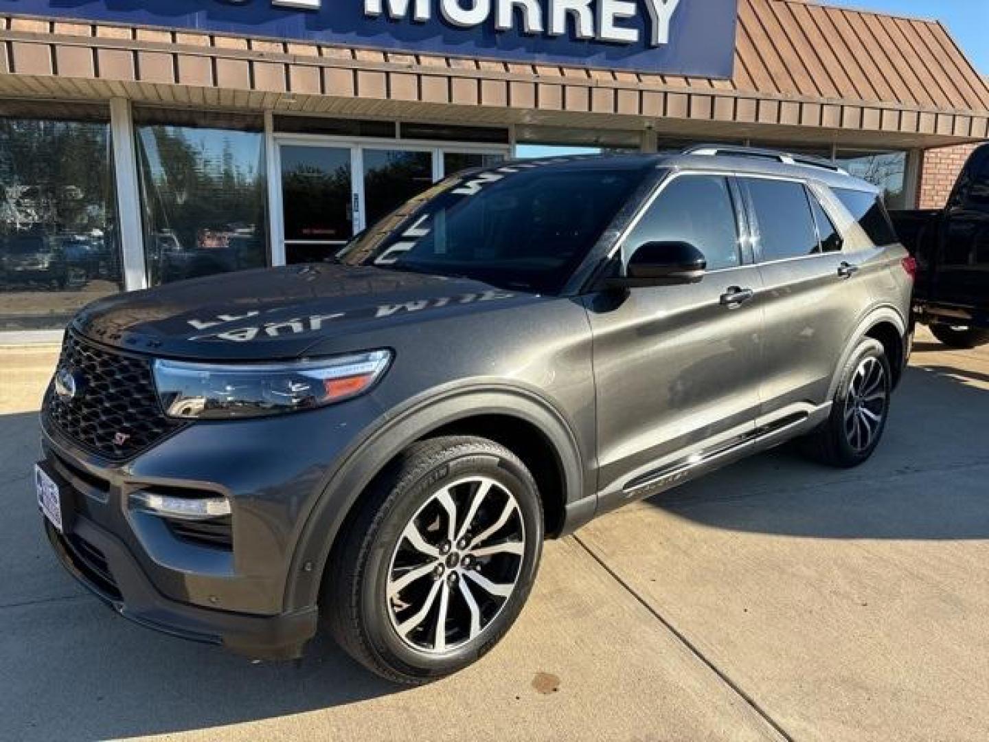 2020 Magnetic /Ebony Ford Explorer ST (1FM5K8GC7LG) with an 3.0L EcoBoost V6 engine, Automatic transmission, located at 1105 E Mulberry, Kaufman, TX, 75142, (972) 962-2151, 32.589550, -96.300926 - Magnetic 2020 Ford Explorer 4D Sport Utility ST 4WD 10-Speed Automatic 3.0L EcoBoost V6 4WD. Priced below KBB Fair Purchase Price!<br><br><br>Odometer is 34049 miles below market average!<br><br>Awards:<br> * 2020 KBB.com 10 Best SUVs Worth Waiting For * 2020 KBB.com 10 Favorite New-for-2020 Cars - Photo#2