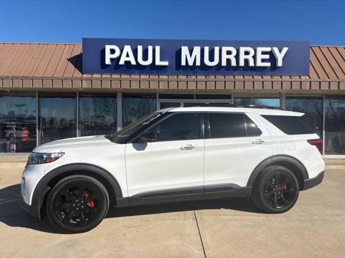 2020 White /Ebony Ford Explorer ST (1FM5K8GC5LG) with an 3.0L EcoBoost V6 engine, Automatic transmission, located at 1105 E Mulberry, Kaufman, TX, 75142, (972) 962-2151, 32.589550, -96.300926 - White 2020 Ford Explorer 4D Sport Utility ST 4WD 10-Speed Automatic 3.0L EcoBoost V6 4WD.<br><br><br>Awards:<br> * 2020 KBB.com 10 Favorite New-for-2020 Cars * 2020 KBB.com 10 Best SUVs Worth Waiting For<br>Please call Paul Murrey Ford Inc. In Kaufman Texas A Family Dealership Since 1952 Serving - Photo#0