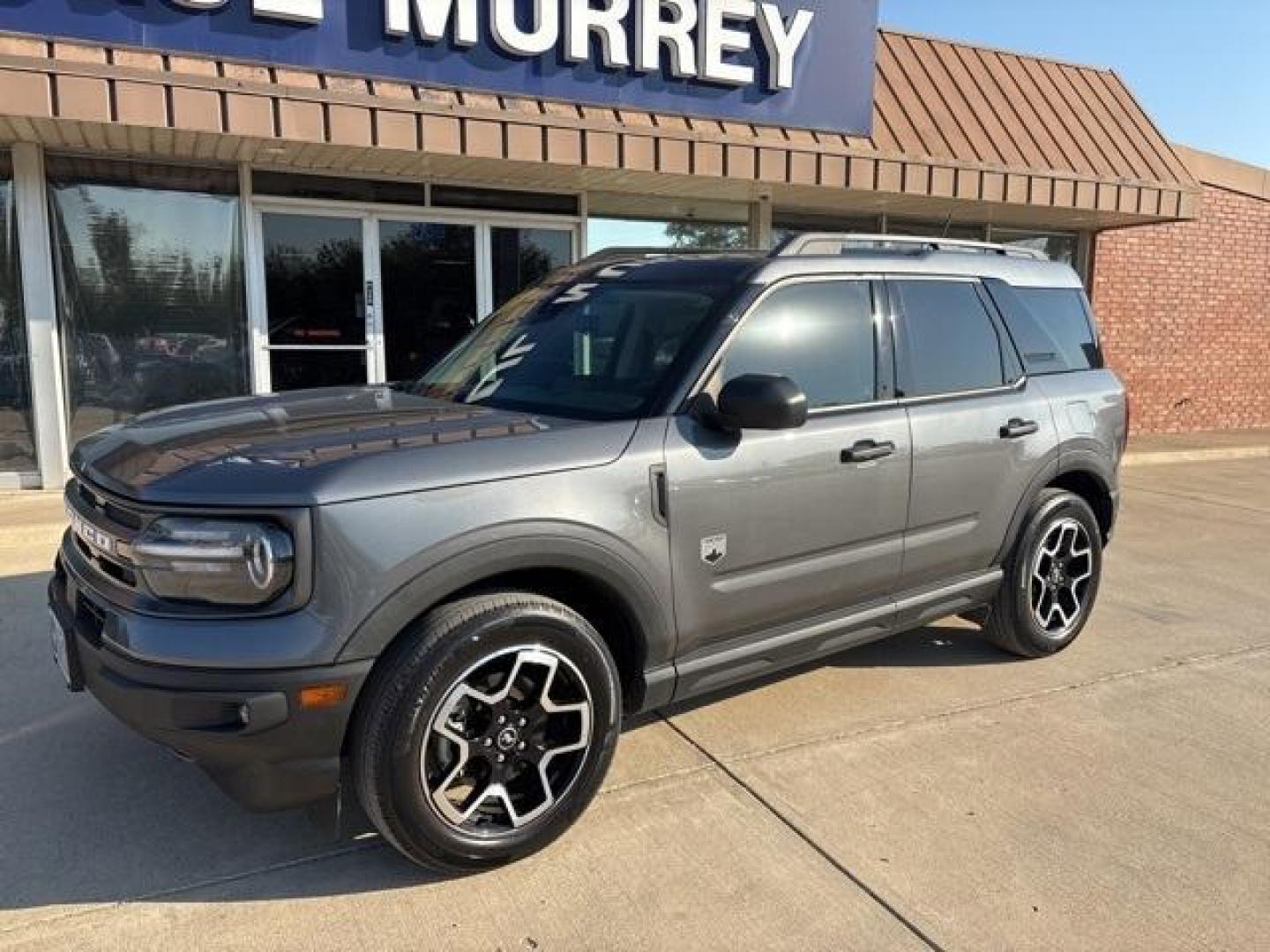 2021 Gray /Ebony Ford Bronco Sport Big Bend (3FMCR9B60MR) with an 1.5L EcoBoost engine, Automatic transmission, located at 1105 E Mulberry, Kaufman, TX, 75142, (972) 962-2151, 32.589550, -96.300926 - Gray 2021 Ford Bronco Sport 4D Sport Utility Big Bend 4WD 8-Speed Automatic 1.5L EcoBoost Priced below KBB Fair Purchase Price!<br><br><br>Odometer is 20079 miles below market average! 25/28 City/Highway MPG<br><br>Awards:<br> * JD Power Automotive Performance, Execution and Layout (APEAL) Study<br - Photo#2