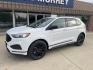 2024 Oxford White /Ebony Ford Edge SE (2FMPK4G98RB) with an EcoBoost 2.0L I4 GTDi DOHC Turbocharged VCT engine, Automatic transmission, located at 1105 E Mulberry, Kaufman, TX, 75142, (972) 962-2151, 32.589550, -96.300926 - Photo#2