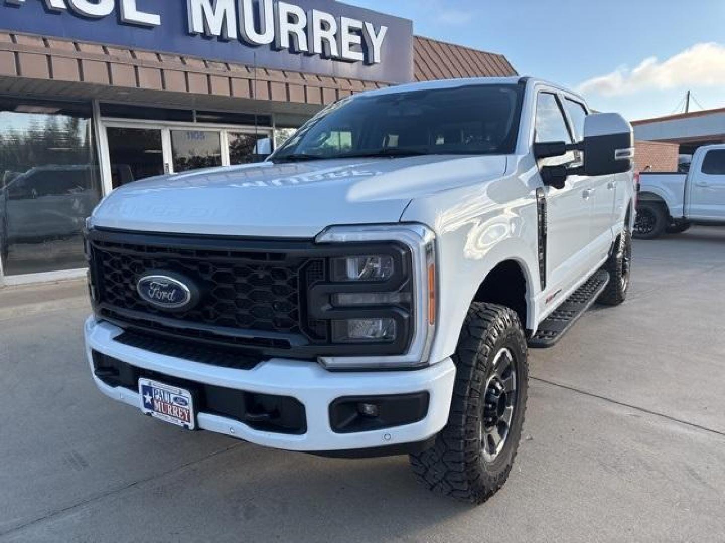 2023 Oxford White /Black Onyx Ford F-250SD Lariat (1FT8W2BM6PE) with an Power Stroke 6.7L V8 DI 32V OHV Turbodiesel engine, Automatic transmission, located at 1105 E Mulberry, Kaufman, TX, 75142, (972) 962-2151, 32.589550, -96.300926 - Oxford White 2023 Ford F-250SD 4D Crew Cab Lariat 4WD 10-Speed Automatic Power Stroke 6.7L V8 DI 32V OHV Turbodiesel 4WD.<br><br><br>Recent Arrival!<br><br><br>Please call Paul Murrey Ford Inc. In Kaufman Texas A Family Dealership Since 1952 Serving the Dallas Fort Worth and East Texas areas for ove - Photo#1