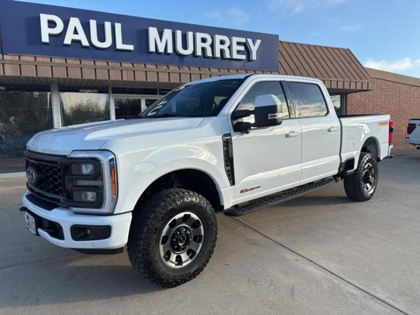 2023 Oxford White /Black Onyx Ford F-250SD Lariat (1FT8W2BM6PE) with an Power Stroke 6.7L V8 DI 32V OHV Turbodiesel engine, Automatic transmission, located at 1105 E Mulberry, Kaufman, TX, 75142, (972) 962-2151, 32.589550, -96.300926 - Oxford White 2023 Ford F-250SD 4D Crew Cab Lariat 4WD 10-Speed Automatic Power Stroke 6.7L V8 DI 32V OHV Turbodiesel 4WD.<br><br><br>Recent Arrival!<br><br><br>Please call Paul Murrey Ford Inc. In Kaufman Texas A Family Dealership Since 1952 Serving the Dallas Fort Worth and East Texas areas for ove - Photo#2