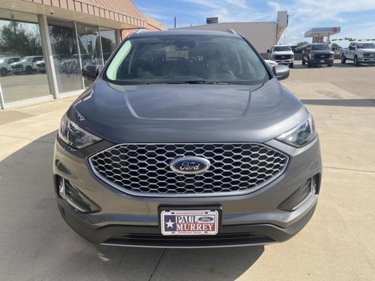 2024 Carbonized Gray Metallic /Ebony Ford Edge SEL (2FMPK4J9XRB) with an EcoBoost 2.0L I4 GTDi DOHC Turbocharged VCT engine, Automatic transmission, located at 1105 E Mulberry, Kaufman, TX, 75142, (972) 962-2151, 32.589550, -96.300926 - Carbonized Gray Metallic 2024 Ford Edge 4D Sport Utility SEL AWD 8-Speed Automatic EcoBoost 2.0L I4 GTDi DOHC Turbocharged VCT AWD.<br><br>21/28 City/Highway MPG<br><br><br>Please call Paul Murrey Ford Inc. In Kaufman Texas A Family Dealership Since 1952 Serving the Dallas Fort Worth and East Texas - Photo#9