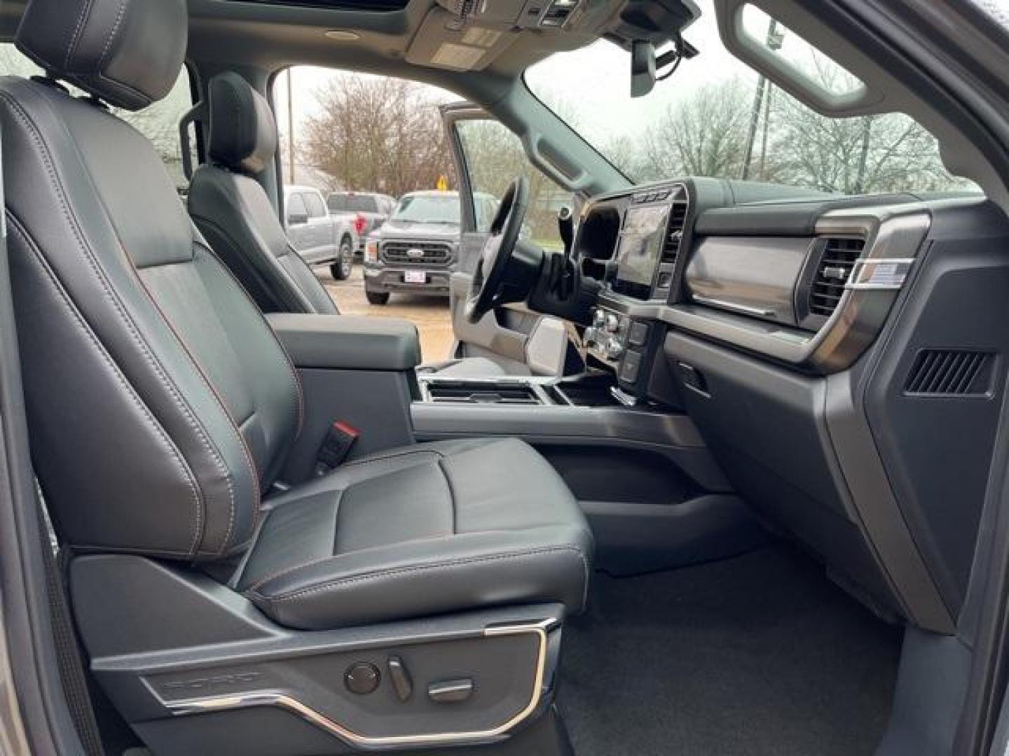 2024 Carbonized Gray Metallic /Black Onyx Ford F-350SD Lariat (1FT8W3BT4RE) with an Power Stroke 6.7L V8 DI 32V OHV Turbodiesel engine, Automatic transmission, located at 1105 E Mulberry, Kaufman, TX, 75142, (972) 962-2151, 32.589550, -96.300926 - Carbonized Gray Metallic 2024 Ford F-350SD 4D Crew Cab Lariat 4WD 10-Speed Automatic Power Stroke 6.7L V8 DI 32V OHV Turbodiesel 4WD.<br><br><br>Please call Paul Murrey Ford Inc. In Kaufman Texas A Family Dealership Since 1952 Serving the Dallas Fort Worth and East Texas areas for over 70 years. Ple - Photo#19