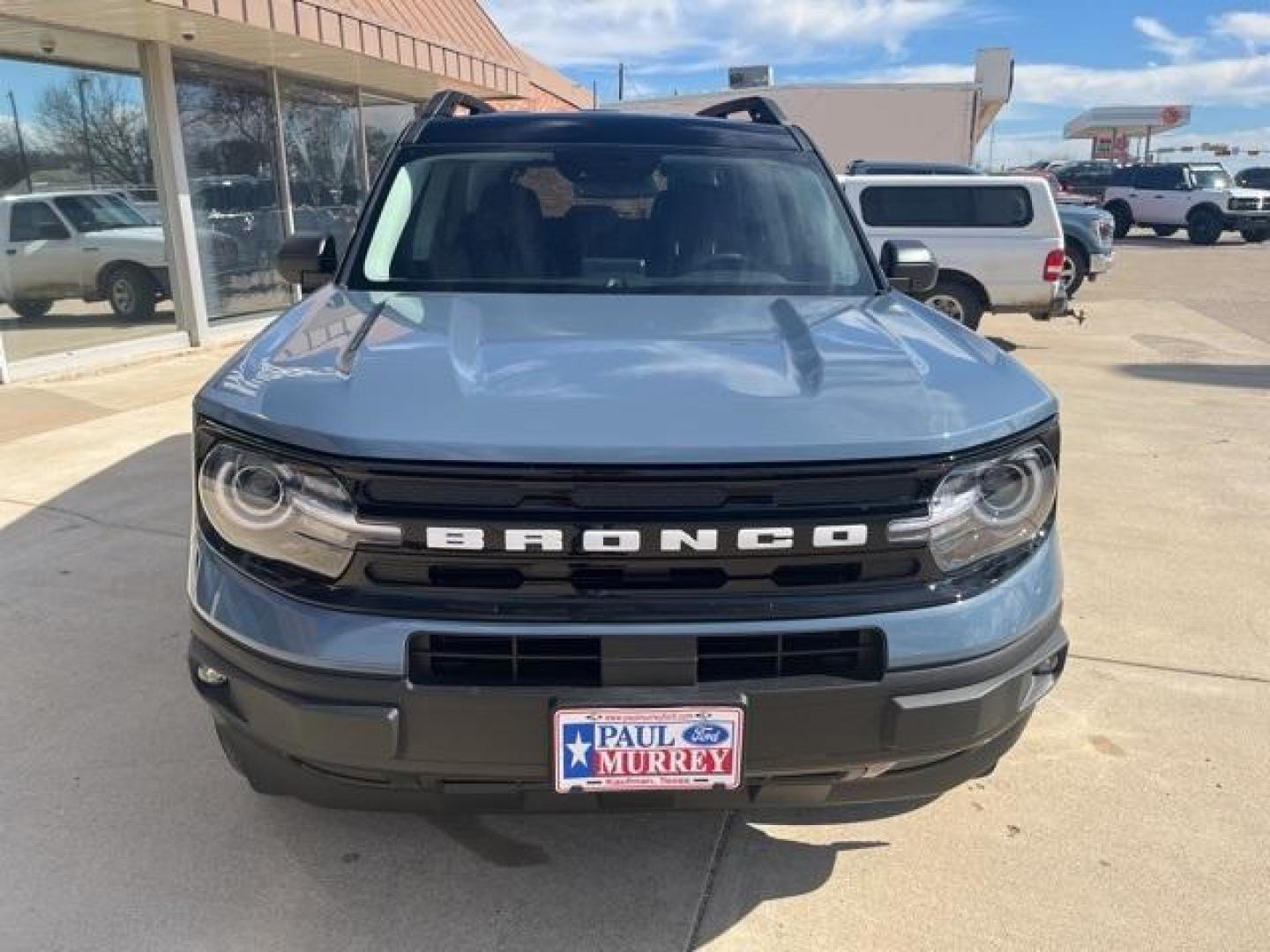 2024 Azure Gray Metallic Tri-Coat /Ebony/Roast Ford Bronco Sport Outer Banks (3FMCR9C6XRR) with an 1.5L EcoBoost engine, Automatic transmission, located at 1105 E Mulberry, Kaufman, TX, 75142, (972) 962-2151, 32.589550, -96.300926 - Azure Gray Metallic Tri-Coat 2024 Ford Bronco Sport 4D Sport Utility Outer Banks 4WD 8-Speed Automatic 1.5L EcoBoost<br><br>25/29 City/Highway MPG<br><br><br>Please call Paul Murrey Ford Inc. In Kaufman Texas A Family Dealership Since 1952 Serving the Dallas Fort Worth and East Texas areas for over - Photo#9