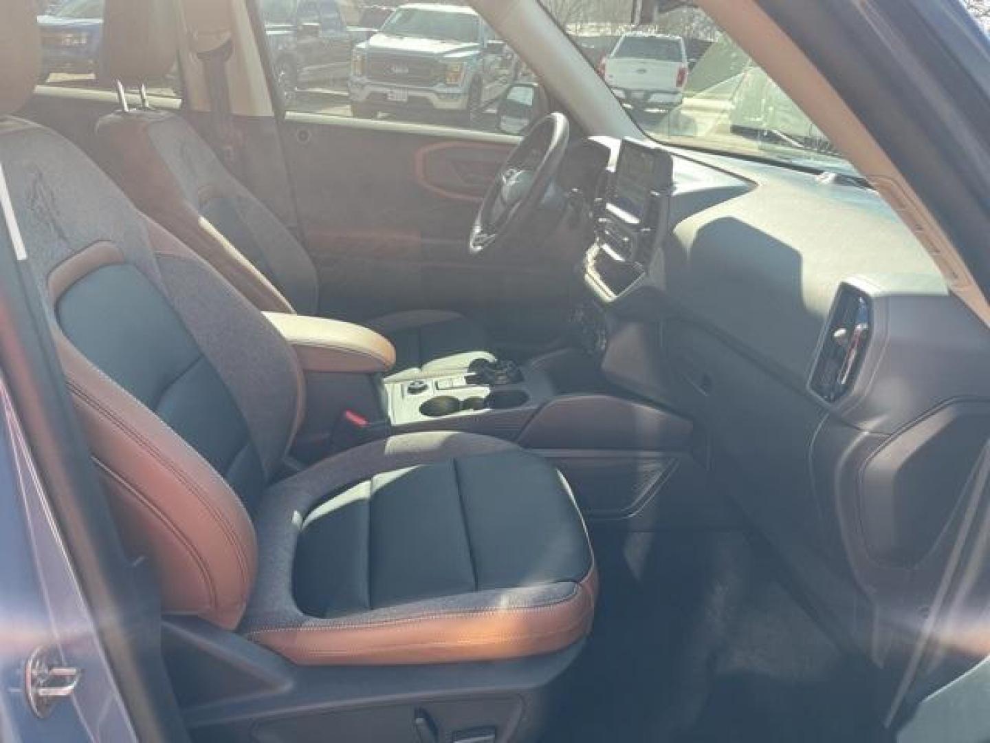 2024 Azure Gray Metallic Tri-Coat /Ebony/Roast Ford Bronco Sport Outer Banks (3FMCR9C6XRR) with an 1.5L EcoBoost engine, Automatic transmission, located at 1105 E Mulberry, Kaufman, TX, 75142, (972) 962-2151, 32.589550, -96.300926 - Azure Gray Metallic Tri-Coat 2024 Ford Bronco Sport 4D Sport Utility Outer Banks 4WD 8-Speed Automatic 1.5L EcoBoost<br><br>25/29 City/Highway MPG<br><br><br>Please call Paul Murrey Ford Inc. In Kaufman Texas A Family Dealership Since 1952 Serving the Dallas Fort Worth and East Texas areas for over - Photo#19