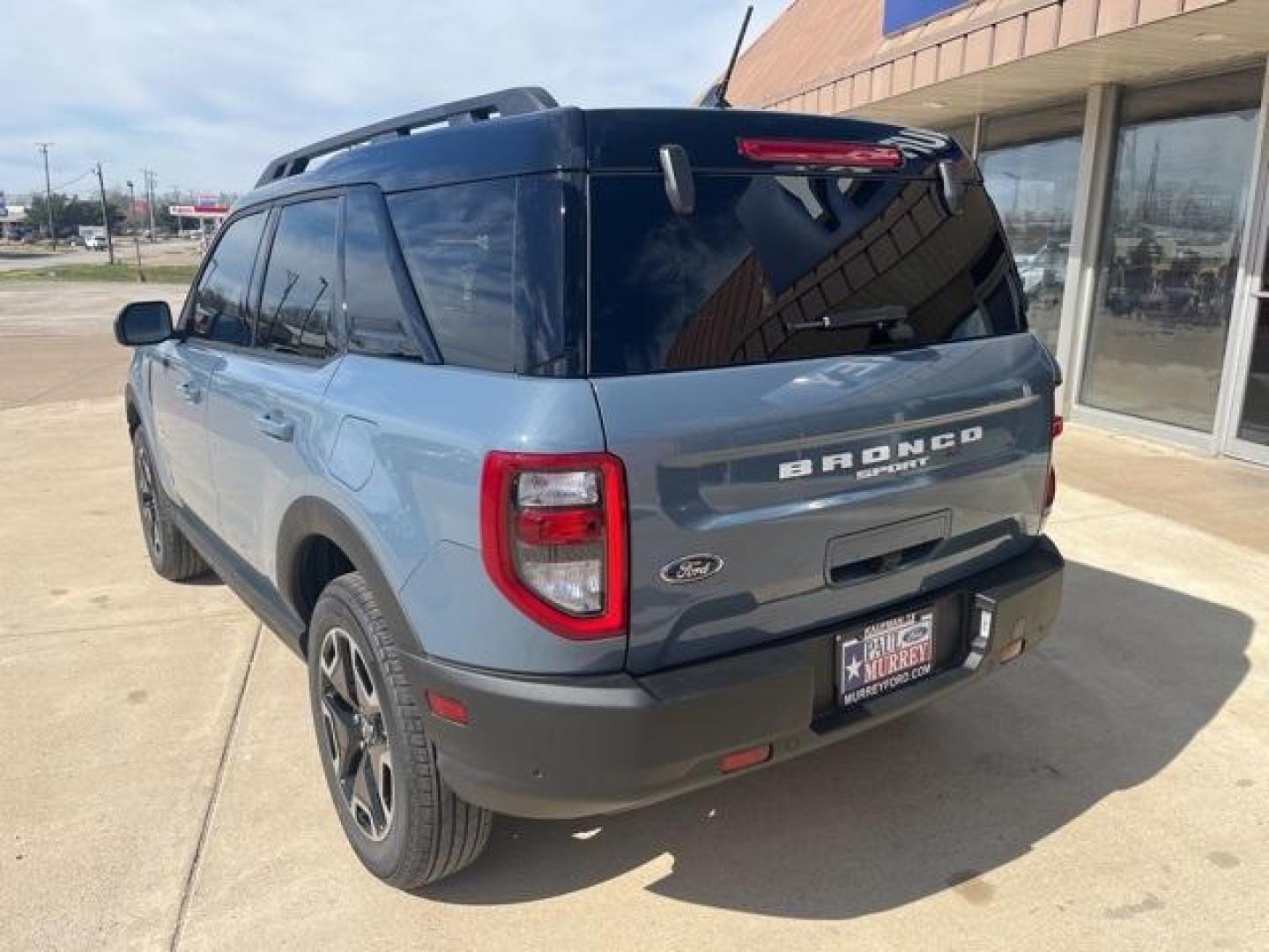 2024 Azure Gray Metallic Tri-Coat /Ebony/Roast Ford Bronco Sport Outer Banks (3FMCR9C6XRR) with an 1.5L EcoBoost engine, Automatic transmission, located at 1105 E Mulberry, Kaufman, TX, 75142, (972) 962-2151, 32.589550, -96.300926 - Azure Gray Metallic Tri-Coat 2024 Ford Bronco Sport 4D Sport Utility Outer Banks 4WD 8-Speed Automatic 1.5L EcoBoost<br><br>25/29 City/Highway MPG<br><br><br>Please call Paul Murrey Ford Inc. In Kaufman Texas A Family Dealership Since 1952 Serving the Dallas Fort Worth and East Texas areas for over - Photo#4