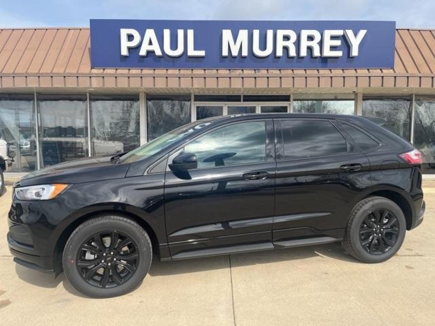 2024 Agate Black Metallic /Ebony Ford Edge SE (2FMPK4G90RB) with an EcoBoost 2.0L I4 GTDi DOHC Turbocharged VCT engine, Automatic transmission, located at 1105 E Mulberry, Kaufman, TX, 75142, (972) 962-2151, 32.589550, -96.300926 - Photo#0