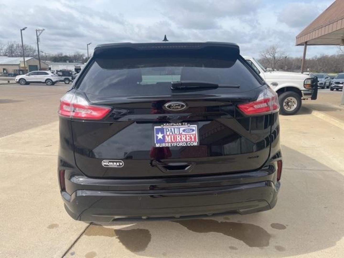 2024 Agate Black Metallic /Ebony Ford Edge SE (2FMPK4G90RB) with an EcoBoost 2.0L I4 GTDi DOHC Turbocharged VCT engine, Automatic transmission, located at 1105 E Mulberry, Kaufman, TX, 75142, (972) 962-2151, 32.589550, -96.300926 - Photo#4