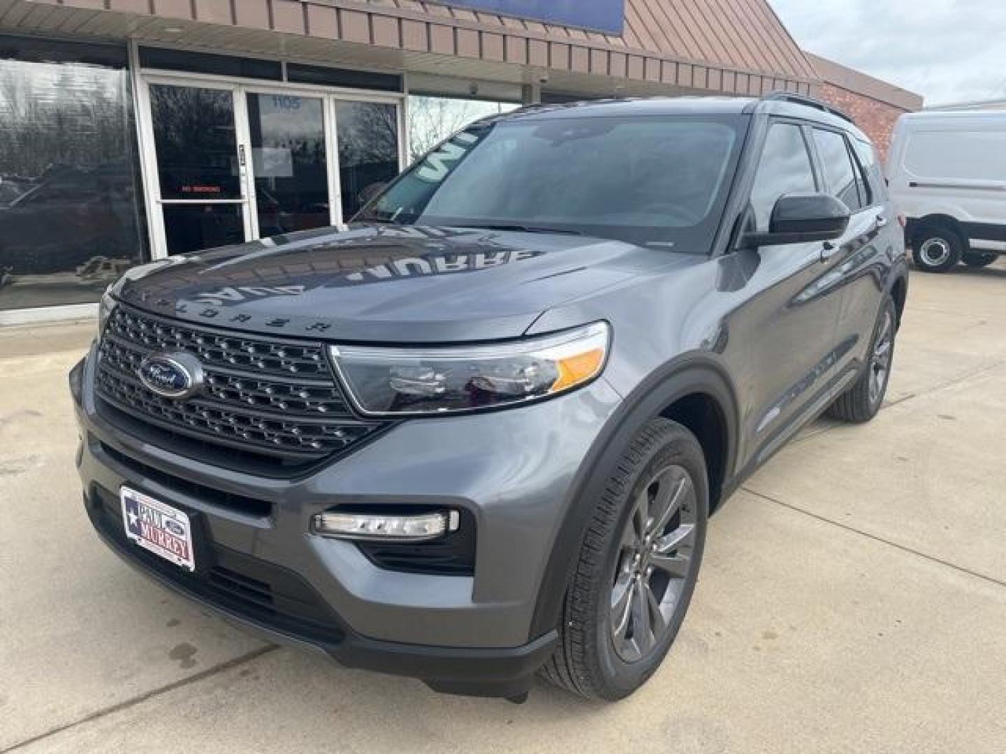 2024 Carbonized Gray Metallic /Light Slate Ford Explorer XLT (1FMSK7DH8RG) with an 2.3L EcoBoost I-4 engine, Automatic transmission, located at 1105 E Mulberry, Kaufman, TX, 75142, (972) 962-2151, 32.589550, -96.300926 - Carbonized Gray Metallic 2024 Ford Explorer 4D Sport Utility XLT RWD 10-Speed Automatic 2.3L EcoBoost I-4<br><br>21/28 City/Highway MPG<br><br><br>Please call Paul Murrey Ford Inc. In Kaufman Texas A Family Dealership Since 1952 Serving the Dallas Fort Worth and East Texas areas for over 70 years. P - Photo#1