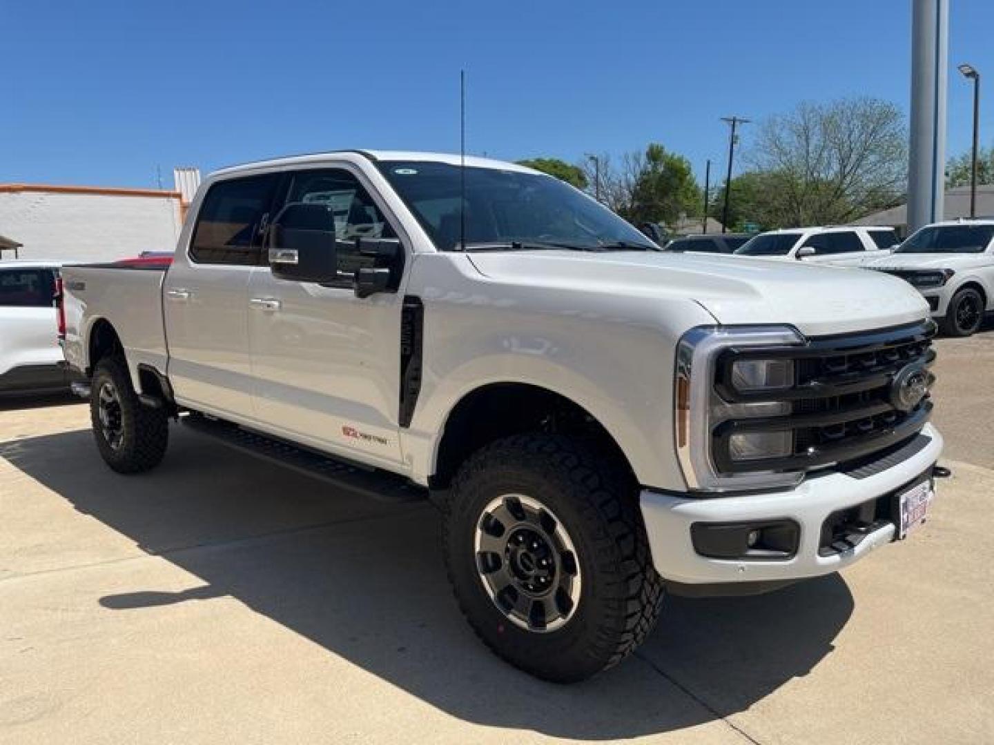 2024 Star White Metallic Tri-Coat /Black Onyx Ford F-250SD Lariat (1FT8W2BM8RE) with an 6.7L High Output Power Stroke V8 Diesel engine, Automatic transmission, located at 1105 E Mulberry, Kaufman, TX, 75142, (972) 962-2151, 32.589550, -96.300926 - Star White Metallic Tri-Coat 2024 Ford F-250SD 4D Crew Cab Lariat 4WD 10-Speed Automatic 6.7L High Output Power Stroke V8 Diesel 4WD.<br><br><br>Please call Paul Murrey Ford Inc. In Kaufman Texas A Family Dealership Since 1952 Serving the Dallas Fort Worth and East Texas areas for over 70 years. Ple - Photo#6