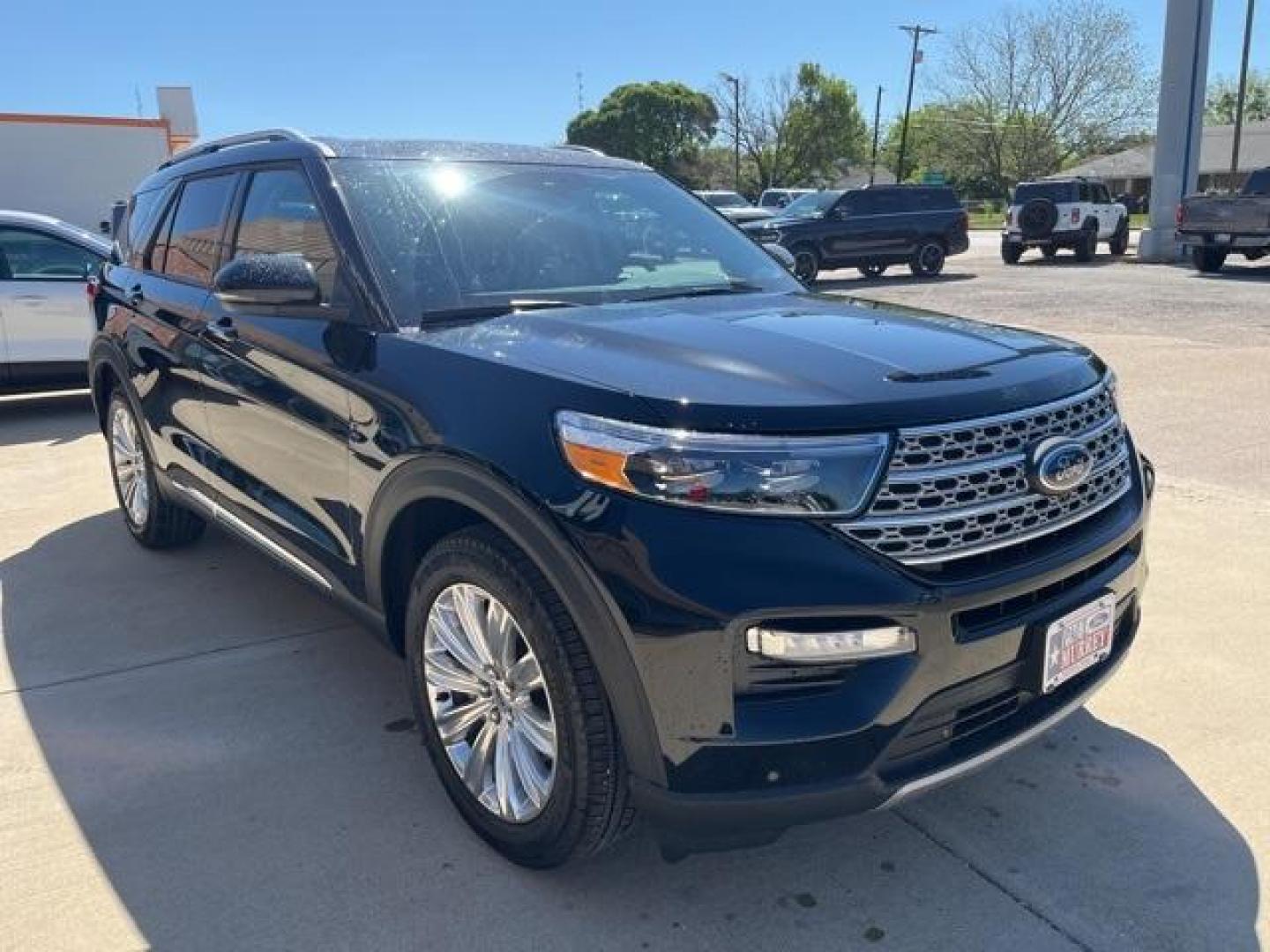 2024 Agate Black Metallic /Ebony Ford Explorer Limited (1FMSK7FH3RG) with an 2.3L EcoBoost I-4 engine, Automatic transmission, located at 1105 E Mulberry, Kaufman, TX, 75142, (972) 962-2151, 32.589550, -96.300926 - Agate Black Metallic 2024 Ford Explorer 4D Sport Utility Limited RWD 10-Speed Automatic 2.3L EcoBoost I-4<br><br>Recent Arrival! 21/28 City/Highway MPG<br><br><br>Please call Paul Murrey Ford Inc. In Kaufman Texas A Family Dealership Since 1952 Serving the Dallas Fort Worth and East Texas areas for - Photo#7