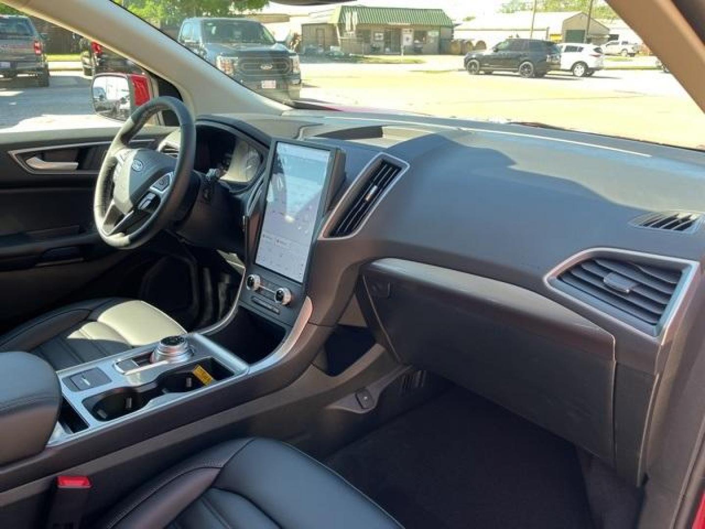 2024 Rapid Red Metallic Tinted Clearcoat /Ebony Ford Edge (2FMPK4J99RB) with an EcoBoost 2.0L I4 GTDi DOHC Turbocharged VCT engine, Automatic transmission, located at 1105 E Mulberry, Kaufman, TX, 75142, (972) 962-2151, 32.589550, -96.300926 - Rapid Red Metallic Tinted Clearcoat 2024 Ford Edge 4D Sport Utility AWD 8-Speed Automatic EcoBoost 2.0L I4 GTDi DOHC Turbocharged VCT AWD.<br><br>21/28 City/Highway MPG<br><br><br>Please call Paul Murrey Ford Inc. In Kaufman Texas A Family Dealership Since 1952 Serving the Dallas Fort Worth and East - Photo#17