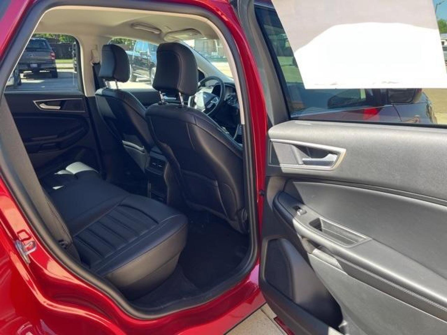 2024 Rapid Red Metallic Tinted Clearcoat /Ebony Ford Edge (2FMPK4J99RB) with an EcoBoost 2.0L I4 GTDi DOHC Turbocharged VCT engine, Automatic transmission, located at 1105 E Mulberry, Kaufman, TX, 75142, (972) 962-2151, 32.589550, -96.300926 - Rapid Red Metallic Tinted Clearcoat 2024 Ford Edge 4D Sport Utility AWD 8-Speed Automatic EcoBoost 2.0L I4 GTDi DOHC Turbocharged VCT AWD.<br><br>21/28 City/Highway MPG<br><br><br>Please call Paul Murrey Ford Inc. In Kaufman Texas A Family Dealership Since 1952 Serving the Dallas Fort Worth and East - Photo#18