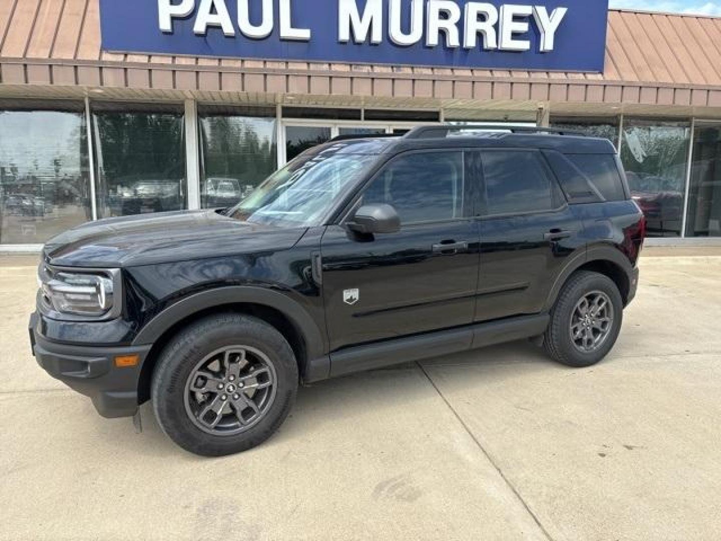 2022 Shadow Black /Ebony Ford Bronco Sport Big Bend (3FMCR9B62NR) with an 1.5L EcoBoost engine, Automatic transmission, located at 1105 E Mulberry, Kaufman, TX, 75142, (972) 962-2151, 32.589550, -96.300926 - Shadow Black 2022 Ford Bronco Sport 4D Sport Utility Big Bend 4WD 8-Speed Automatic 1.5L EcoBoost Priced below KBB Fair Purchase Price!<br><br><br>25/28 City/Highway MPG<br><br><br>Please call Paul Murrey Ford Inc. In Kaufman Texas A Family Dealership Since 1952 Serving the Dallas Fort Worth and Eas - Photo#2