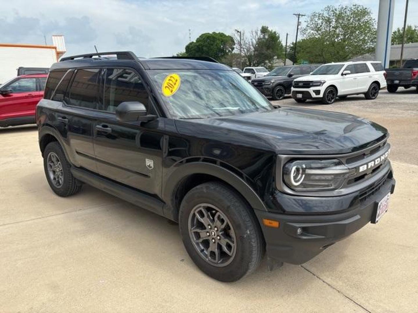 2022 Shadow Black /Ebony Ford Bronco Sport Big Bend (3FMCR9B62NR) with an 1.5L EcoBoost engine, Automatic transmission, located at 1105 E Mulberry, Kaufman, TX, 75142, (972) 962-2151, 32.589550, -96.300926 - Shadow Black 2022 Ford Bronco Sport 4D Sport Utility Big Bend 4WD 8-Speed Automatic 1.5L EcoBoost Priced below KBB Fair Purchase Price!<br><br><br>25/28 City/Highway MPG<br><br><br>Please call Paul Murrey Ford Inc. In Kaufman Texas A Family Dealership Since 1952 Serving the Dallas Fort Worth and Eas - Photo#6