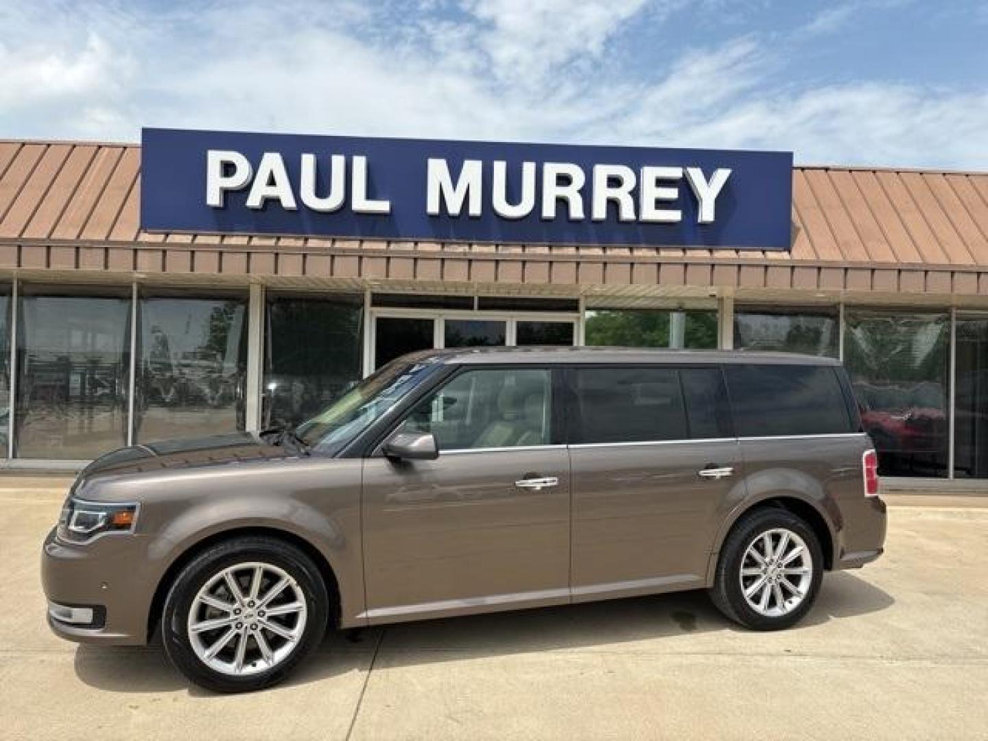 2019 Gray Ford Flex Limited (2FMGK5D87KB) with an 3.5L V6 Ti-VCT engine, Automatic transmission, located at 1105 E Mulberry, Kaufman, TX, 75142, (972) 962-2151, 32.589550, -96.300926 - Gray 2019 Ford Flex 4D Sport Utility Limited FWD 6-Speed Automatic with Select-Shift 3.5L V6 Ti-VCT Priced below KBB Fair Purchase Price!<br><br><br>Odometer is 34334 miles below market average!<br><br><br>Please call Paul Murrey Ford Inc. In Kaufman Texas A Family Dealership Since 1952 Serving the - Photo#0