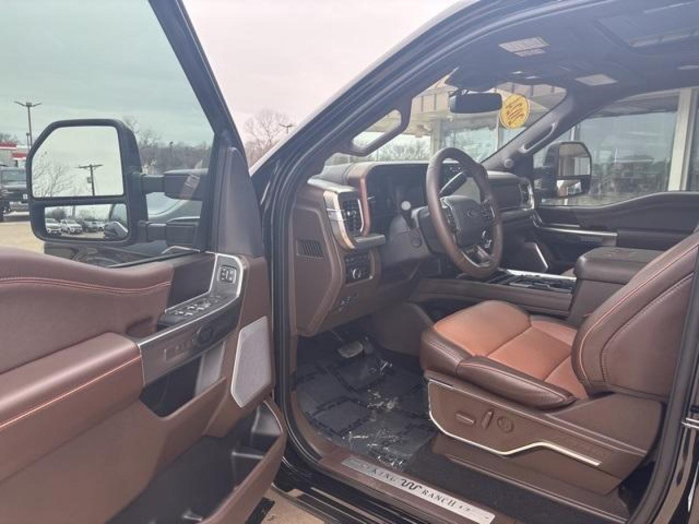 2024 Bronze Metallic /Java Ford F-250SD King Ranch (1FT8W2BT5RE) with an Power Stroke 6.7L V8 DI 32V OHV Turbodiesel engine, Automatic transmission, located at 1105 E Mulberry, Kaufman, TX, 75142, (972) 962-2151, 32.589550, -96.300926 - Black 2024 Ford F-250SD 4D Crew Cab King Ranch 4WD 10-Speed Automatic Power Stroke 6.7L V8 DI 32V OHV Turbodiesel 4WD.<br><br><br>Recent Arrival!<br><br><br>Please call Paul Murrey Ford Inc. In Kaufman Texas A Family Dealership Since 1952 Serving the Dallas Fort Worth and East Texas areas for over 7 - Photo#10