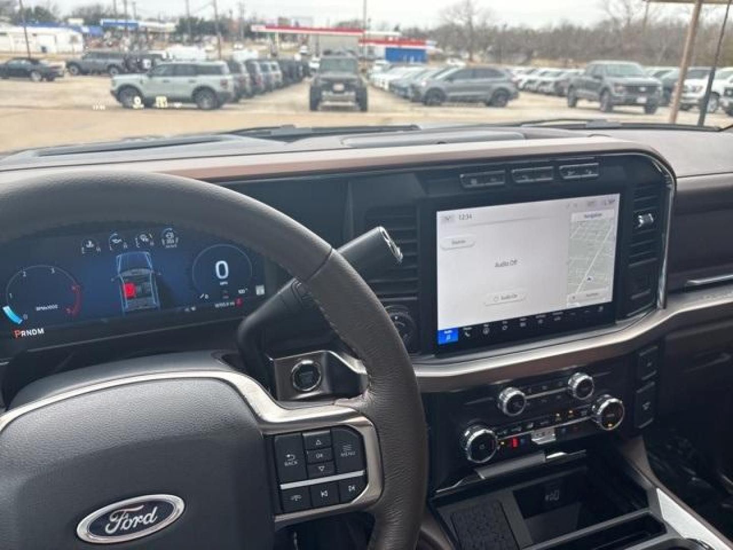 2024 Bronze Metallic /Java Ford F-250SD King Ranch (1FT8W2BT5RE) with an Power Stroke 6.7L V8 DI 32V OHV Turbodiesel engine, Automatic transmission, located at 1105 E Mulberry, Kaufman, TX, 75142, (972) 962-2151, 32.589550, -96.300926 - Black 2024 Ford F-250SD 4D Crew Cab King Ranch 4WD 10-Speed Automatic Power Stroke 6.7L V8 DI 32V OHV Turbodiesel 4WD.<br><br><br>Recent Arrival!<br><br><br>Please call Paul Murrey Ford Inc. In Kaufman Texas A Family Dealership Since 1952 Serving the Dallas Fort Worth and East Texas areas for over 7 - Photo#18