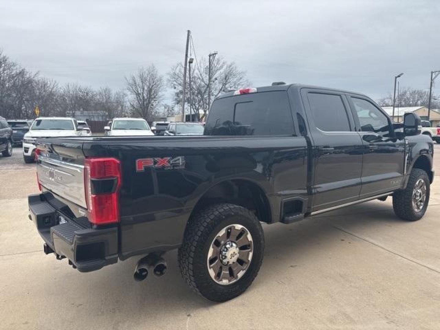 2024 Bronze Metallic /Java Ford F-250SD King Ranch (1FT8W2BT5RE) with an Power Stroke 6.7L V8 DI 32V OHV Turbodiesel engine, Automatic transmission, located at 1105 E Mulberry, Kaufman, TX, 75142, (972) 962-2151, 32.589550, -96.300926 - Black 2024 Ford F-250SD 4D Crew Cab King Ranch 4WD 10-Speed Automatic Power Stroke 6.7L V8 DI 32V OHV Turbodiesel 4WD.<br><br><br>Recent Arrival!<br><br><br>Please call Paul Murrey Ford Inc. In Kaufman Texas A Family Dealership Since 1952 Serving the Dallas Fort Worth and East Texas areas for over 7 - Photo#5