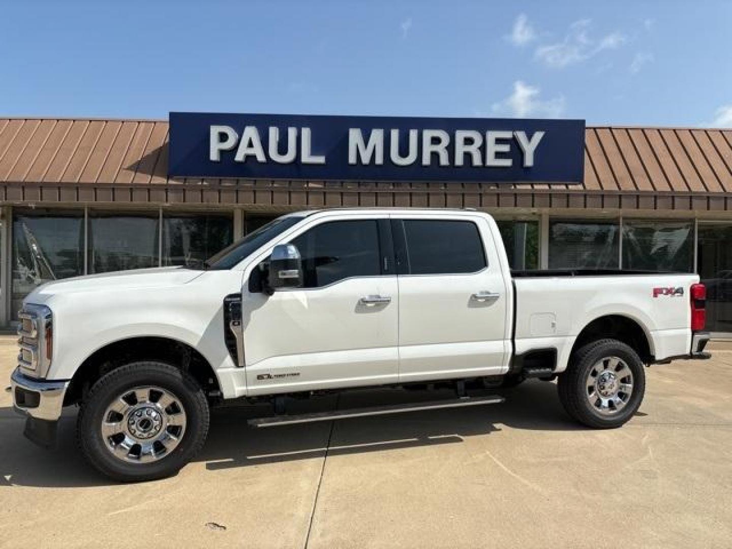 2024 Star White Metallic Tri-Coat /Java Ford F-250SD King Ranch (1FT8W2BT2RE) with an Power Stroke 6.7L V8 DI 32V OHV Turbodiesel engine, Automatic transmission, located at 1105 E Mulberry, Kaufman, TX, 75142, (972) 962-2151, 32.589550, -96.300926 - Photo#0