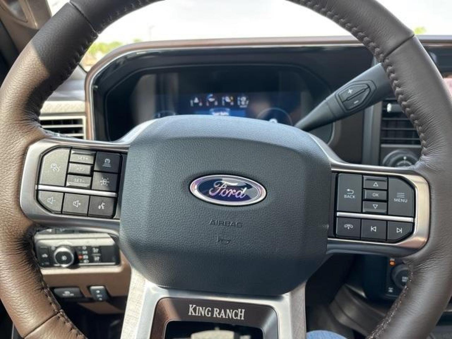 2024 Star White Metallic Tri-Coat /Java Ford F-250SD King Ranch (1FT8W2BT2RE) with an Power Stroke 6.7L V8 DI 32V OHV Turbodiesel engine, Automatic transmission, located at 1105 E Mulberry, Kaufman, TX, 75142, (972) 962-2151, 32.589550, -96.300926 - Photo#22