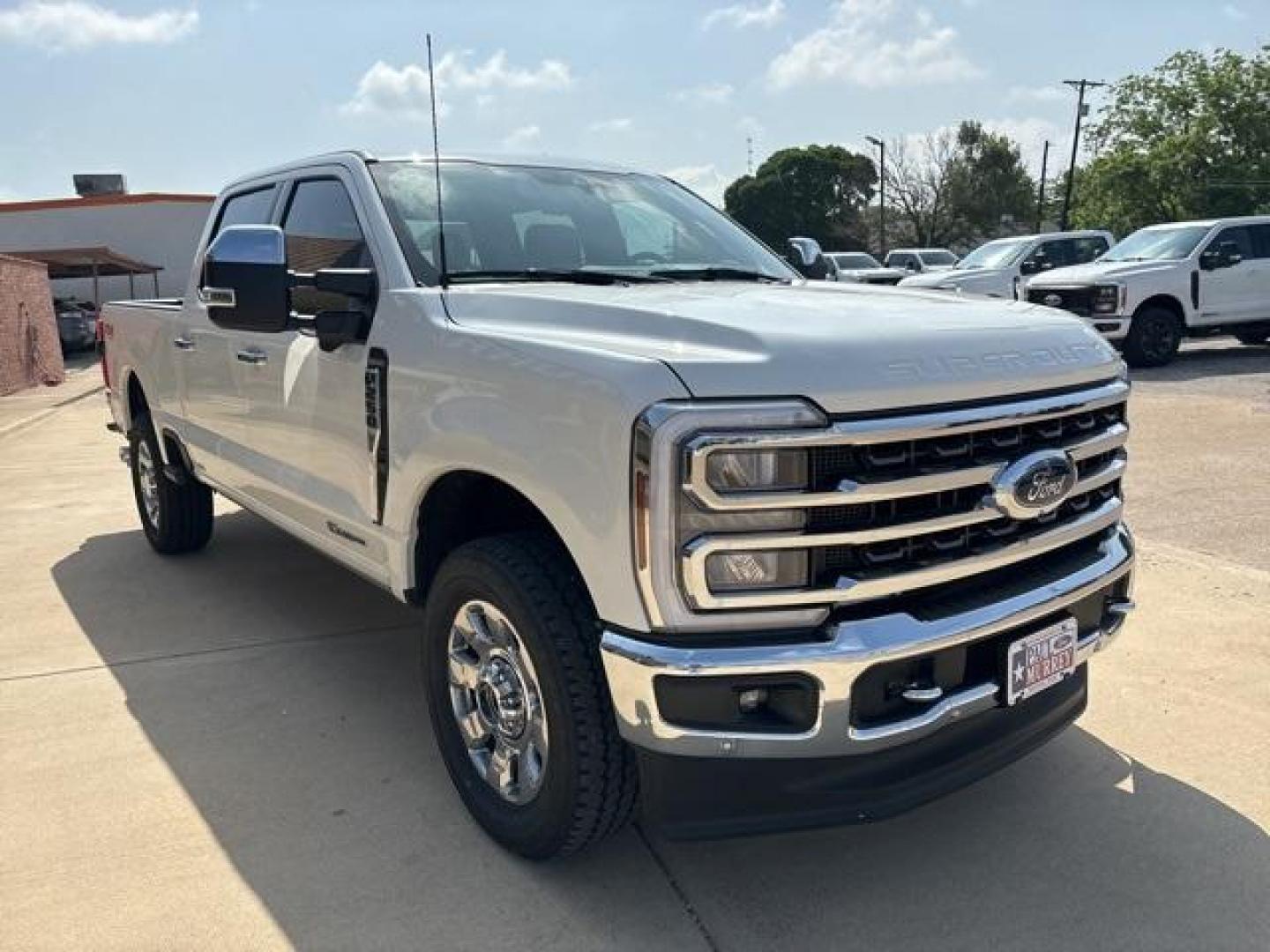 2024 Star White Metallic Tri-Coat /Java Ford F-250SD King Ranch (1FT8W2BT2RE) with an Power Stroke 6.7L V8 DI 32V OHV Turbodiesel engine, Automatic transmission, located at 1105 E Mulberry, Kaufman, TX, 75142, (972) 962-2151, 32.589550, -96.300926 - Photo#7