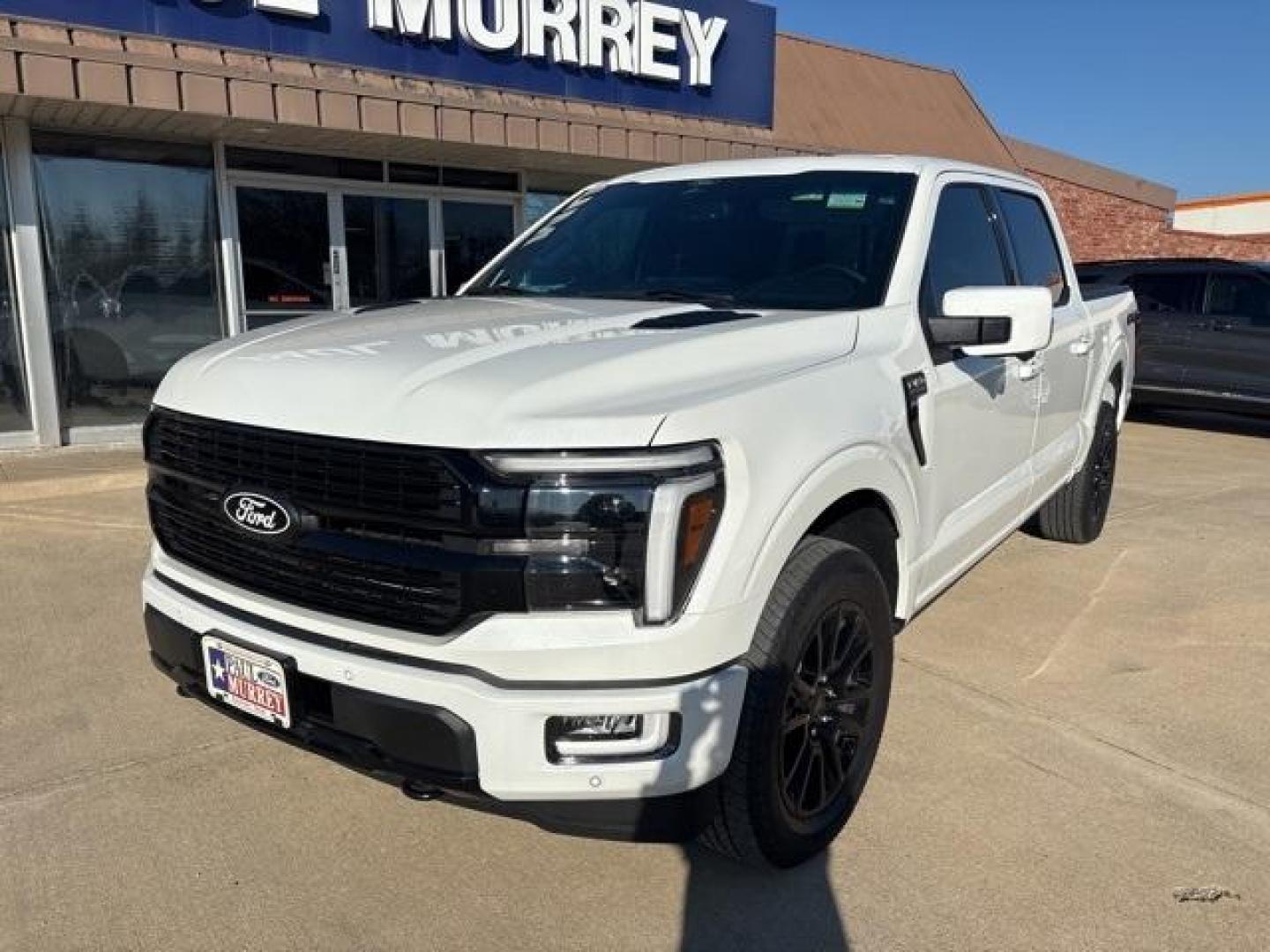 2024 Star White Metallic Tri-Coat /Black Ford F-150 Platinum (1FTFW7L84RF) with an 3.5L V6 EcoBoost engine, Automatic transmission, located at 1105 E Mulberry, Kaufman, TX, 75142, (972) 962-2151, 32.589550, -96.300926 - Star White Metallic Tri-Coat 2024 Ford F-150 4D SuperCrew Platinum 4WD 10-Speed Automatic 3.5L V6 EcoBoost 4WD.<br><br><br>Please call Paul Murrey Ford Inc. In Kaufman Texas A Family Dealership Since 1952 Serving the Dallas Fort Worth and East Texas areas for over 70 years. Please call 972-962-2151 - Photo#1