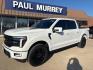 2024 Star White Metallic Tri-Coat /Black Ford F-150 Platinum (1FTFW7L84RF) with an 3.5L V6 EcoBoost engine, Automatic transmission, located at 1105 E Mulberry, Kaufman, TX, 75142, (972) 962-2151, 32.589550, -96.300926 - Star White Metallic Tri-Coat 2024 Ford F-150 4D SuperCrew Platinum 4WD 10-Speed Automatic 3.5L V6 EcoBoost 4WD.<br><br><br>Please call Paul Murrey Ford Inc. In Kaufman Texas A Family Dealership Since 1952 Serving the Dallas Fort Worth and East Texas areas for over 70 years. Please call 972-962-2151 - Photo#2