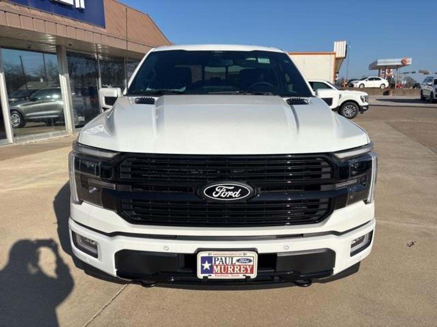 2024 Star White Metallic Tri-Coat /Black Ford F-150 Platinum (1FTFW7L84RF) with an 3.5L V6 EcoBoost engine, Automatic transmission, located at 1105 E Mulberry, Kaufman, TX, 75142, (972) 962-2151, 32.589550, -96.300926 - Star White Metallic Tri-Coat 2024 Ford F-150 4D SuperCrew Platinum 4WD 10-Speed Automatic 3.5L V6 EcoBoost 4WD.<br><br><br>Please call Paul Murrey Ford Inc. In Kaufman Texas A Family Dealership Since 1952 Serving the Dallas Fort Worth and East Texas areas for over 70 years. Please call 972-962-2151 - Photo#7