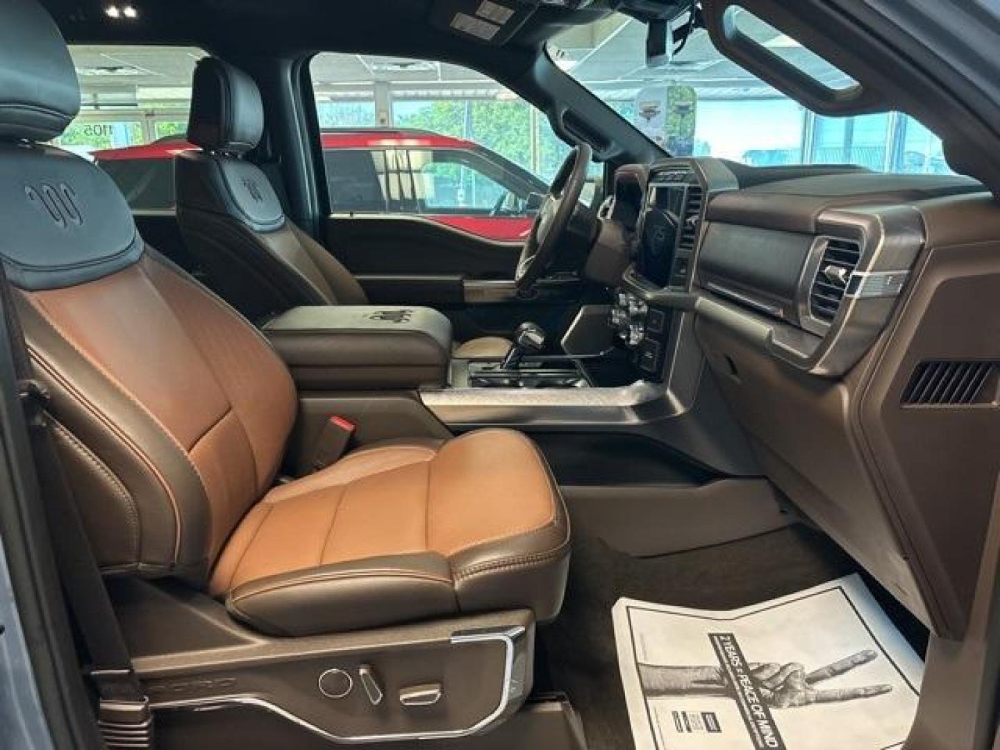 2023 Azure Gray Metallic Tri-Coat /Java Ford F-150 King Ranch (1FTFW1E82PF) with an 3.5L V6 EcoBoost engine, Automatic transmission, located at 1105 E Mulberry, Kaufman, TX, 75142, (972) 962-2151, 32.589550, -96.300926 - Azure Gray Metallic Tri-Coat 2023 Ford F-150 4D SuperCrew King Ranch 4WD 10-Speed Automatic 3.5L V6 EcoBoost 4WD.<br><br><br>Please call Paul Murrey Ford Inc. In Kaufman Texas A Family Dealership Since 1952 Serving the Dallas Fort Worth and East Texas areas for over 70 years. Please call 972-962-215 - Photo#18