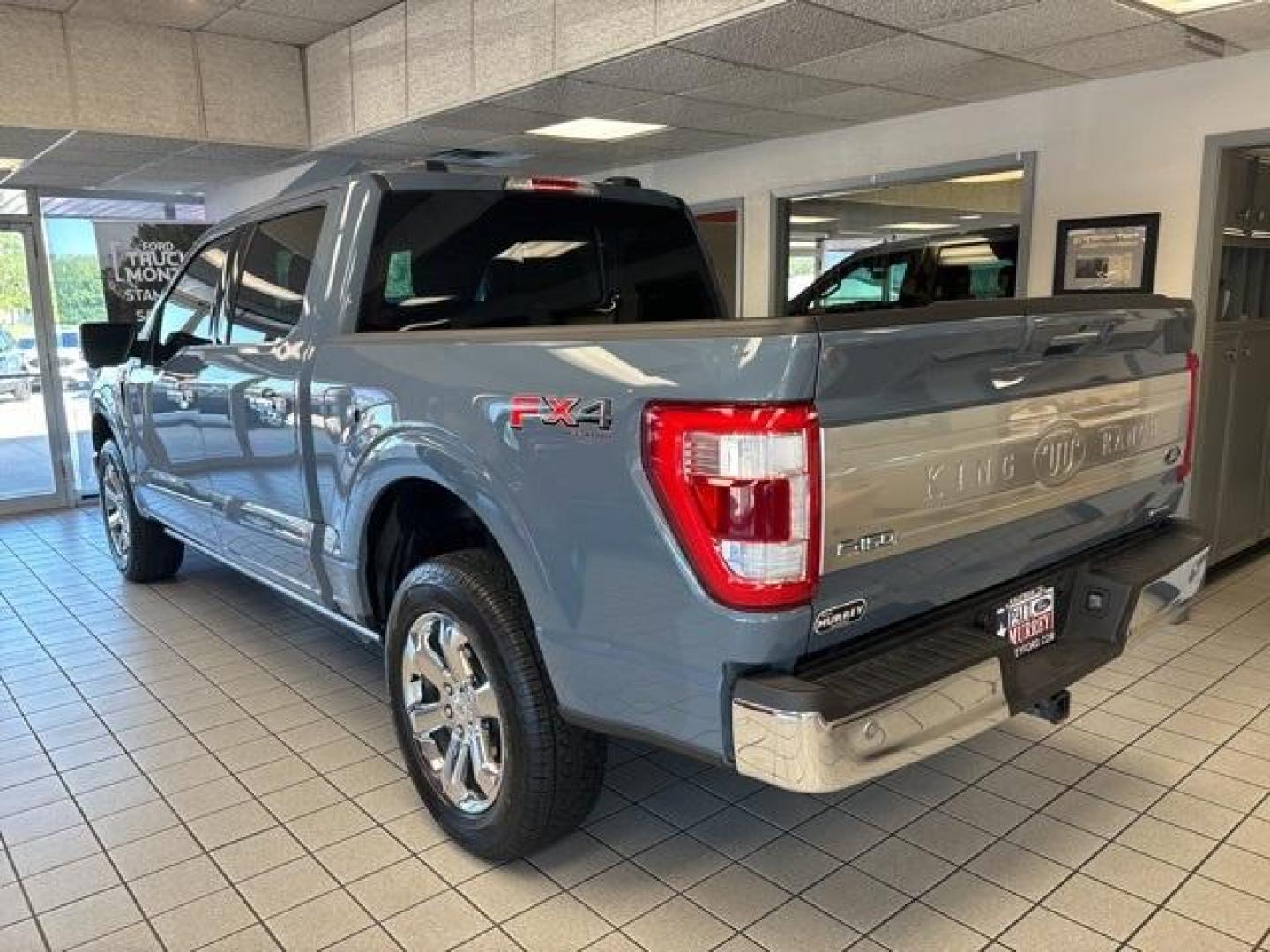 2023 Azure Gray Metallic Tri-Coat /Java Ford F-150 King Ranch (1FTFW1E82PF) with an 3.5L V6 EcoBoost engine, Automatic transmission, located at 1105 E Mulberry, Kaufman, TX, 75142, (972) 962-2151, 32.589550, -96.300926 - Azure Gray Metallic Tri-Coat 2023 Ford F-150 4D SuperCrew King Ranch 4WD 10-Speed Automatic 3.5L V6 EcoBoost 4WD.<br><br><br>Please call Paul Murrey Ford Inc. In Kaufman Texas A Family Dealership Since 1952 Serving the Dallas Fort Worth and East Texas areas for over 70 years. Please call 972-962-215 - Photo#2