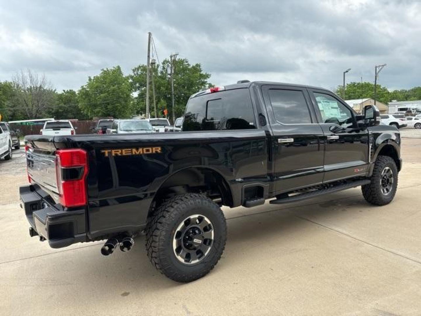 2024 Agate Black Metallic /Black Onyx Ford F-250SD Platinum (1FT8W2BM0RE) with an 6.7L High Output Power Stroke V8 Diesel engine, Automatic transmission, located at 1105 E Mulberry, Kaufman, TX, 75142, (972) 962-2151, 32.589550, -96.300926 - Agate Black Metallic 2024 Ford F-250SD 4D Crew Cab Platinum 4WD 10-Speed Automatic 6.7L High Output Power Stroke V8 Diesel 4WD.<br><br><br>Please call Paul Murrey Ford Inc. In Kaufman Texas A Family Dealership Since 1952 Serving the Dallas Fort Worth and East Texas areas for over 70 years. Please ca - Photo#5