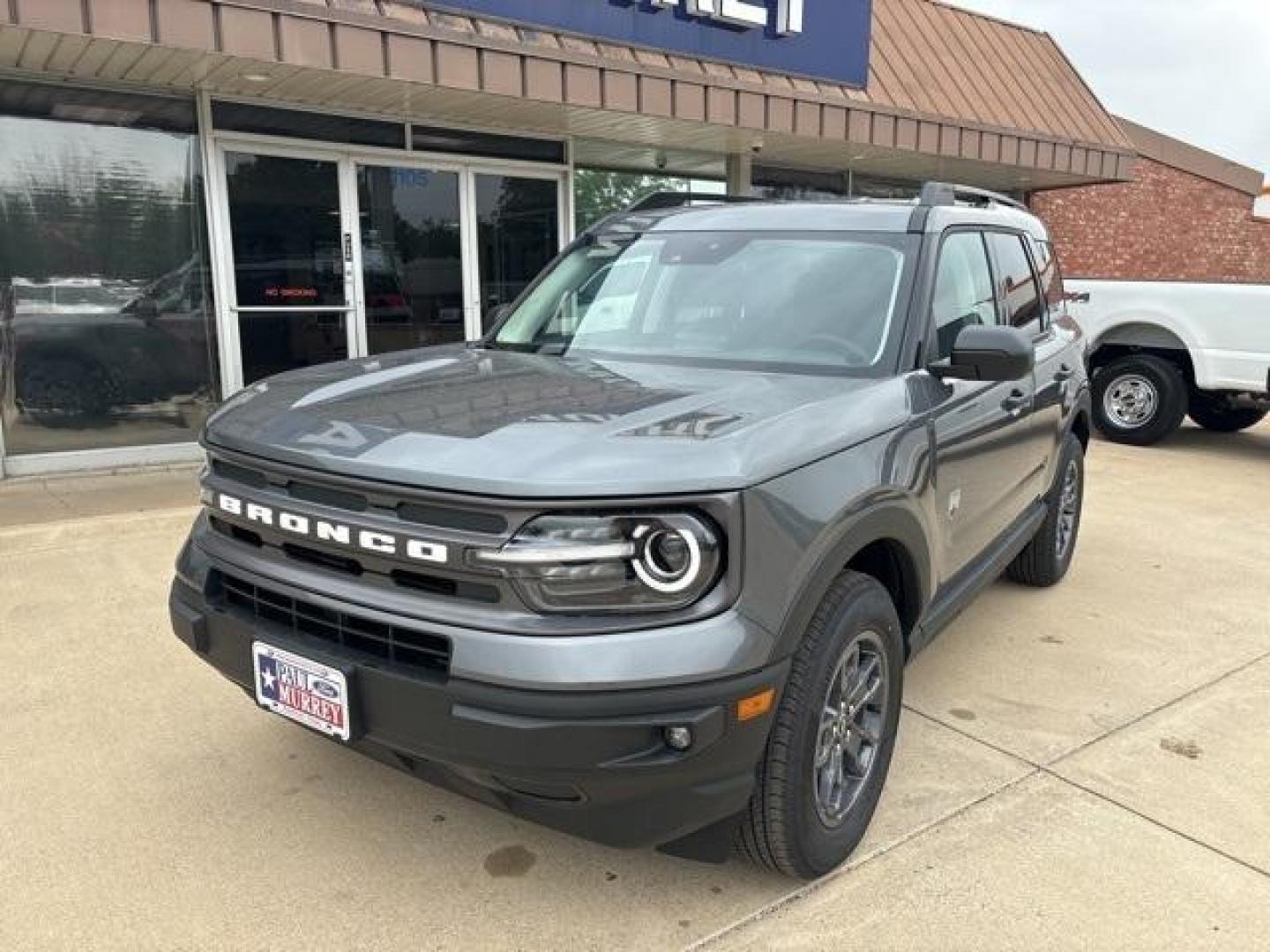 2024 Carbonized Gray Metallic /Ebony Ford Bronco Sport Big Bend (3FMCR9B65RR) with an 1.5L EcoBoost engine, Automatic transmission, located at 1105 E Mulberry, Kaufman, TX, 75142, (972) 962-2151, 32.589550, -96.300926 - Carbonized Gray Metallic 2024 Ford Bronco Sport 4D Sport Utility Big Bend 4WD 8-Speed Automatic 1.5L EcoBoost<br><br>25/29 City/Highway MPG<br><br><br>Please call Paul Murrey Ford Inc. In Kaufman Texas A Family Dealership Since 1952 Serving the Dallas Fort Worth and East Texas areas for over 70 year - Photo#1