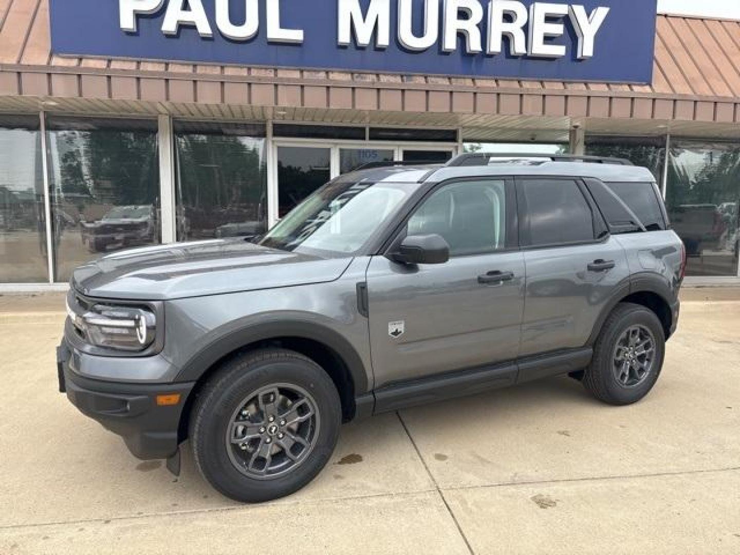 2024 Carbonized Gray Metallic /Ebony Ford Bronco Sport Big Bend (3FMCR9B65RR) with an 1.5L EcoBoost engine, Automatic transmission, located at 1105 E Mulberry, Kaufman, TX, 75142, (972) 962-2151, 32.589550, -96.300926 - Carbonized Gray Metallic 2024 Ford Bronco Sport 4D Sport Utility Big Bend 4WD 8-Speed Automatic 1.5L EcoBoost<br><br>25/29 City/Highway MPG<br><br><br>Please call Paul Murrey Ford Inc. In Kaufman Texas A Family Dealership Since 1952 Serving the Dallas Fort Worth and East Texas areas for over 70 year - Photo#2