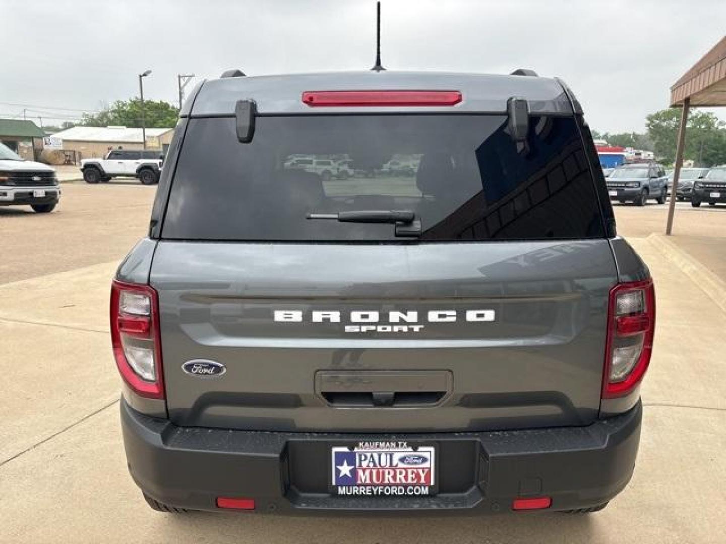 2024 Carbonized Gray Metallic /Ebony Ford Bronco Sport Big Bend (3FMCR9B65RR) with an 1.5L EcoBoost engine, Automatic transmission, located at 1105 E Mulberry, Kaufman, TX, 75142, (972) 962-2151, 32.589550, -96.300926 - Carbonized Gray Metallic 2024 Ford Bronco Sport 4D Sport Utility Big Bend 4WD 8-Speed Automatic 1.5L EcoBoost<br><br>25/29 City/Highway MPG<br><br><br>Please call Paul Murrey Ford Inc. In Kaufman Texas A Family Dealership Since 1952 Serving the Dallas Fort Worth and East Texas areas for over 70 year - Photo#4