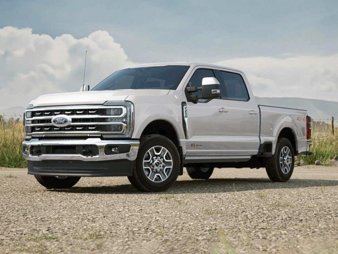 2024 Star White Metallic Tri-Coat /Black Onyx Ford F-250SD Platinum (1FT8W2BM9RE) with an Power Stroke 6.7L V8 DI 32V OHV Turbodiesel engine, Automatic transmission, located at 1105 E Mulberry, Kaufman, TX, 75142, (972) 962-2151, 32.589550, -96.300926 - Star White Metallic Tri-Coat 2024 Ford F-250SD 4D Crew Cab Platinum 4WD 10-Speed Automatic Power Stroke 6.7L V8 DI 32V OHV Turbodiesel 4WD.<br><br>Recent Arrival!<br><br><br>Please call Paul Murrey Ford Inc. In Kaufman Texas A Family Dealership Since 1952 Serving the Dallas Fort Worth and East Texas - Photo#0