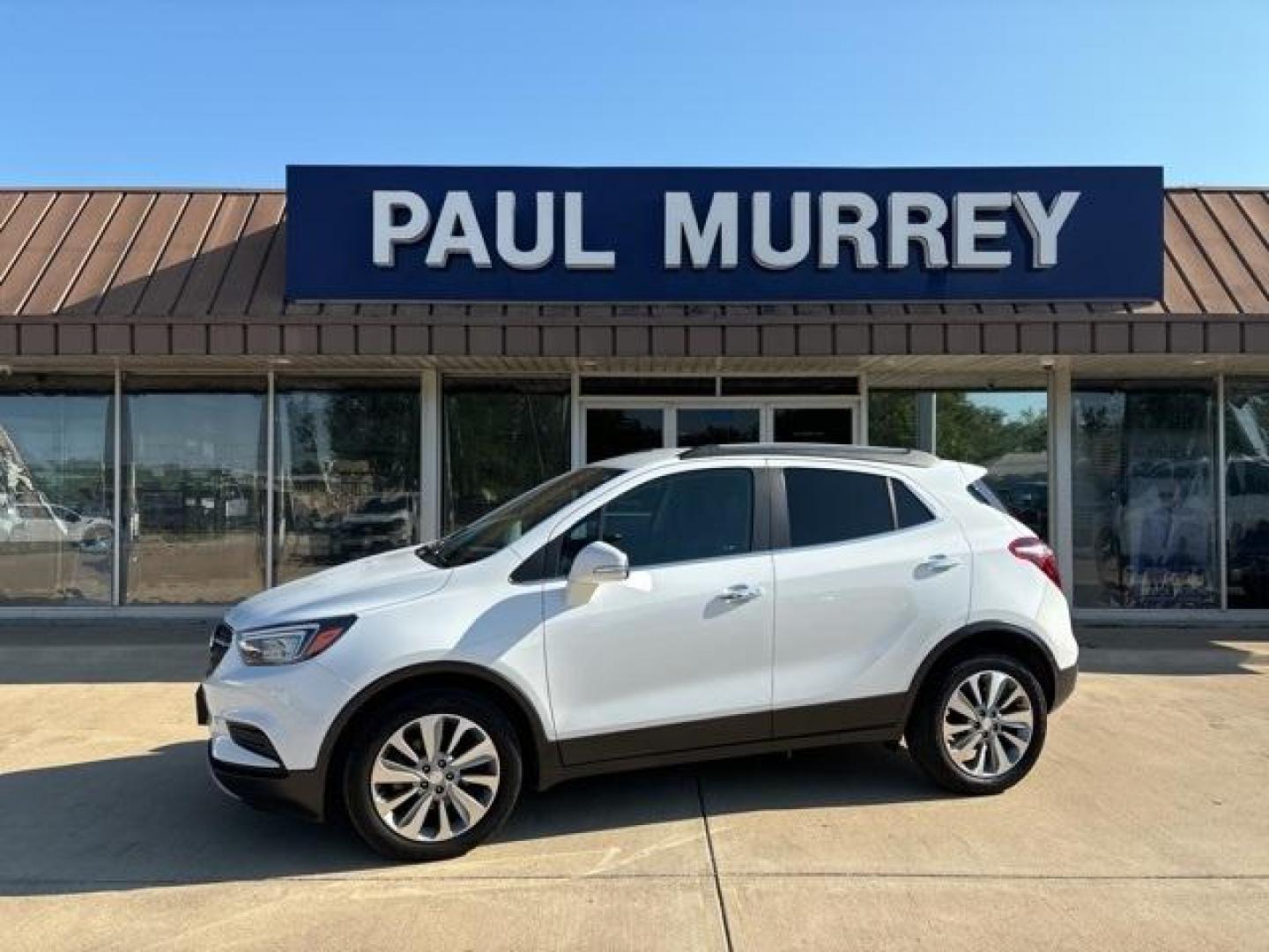 2018 Summit White /Ebony Buick Encore Preferred (KL4CJASBXJB) with an ECOTEC 1.4L I4 SMPI DOHC Turbocharged VVT engine, Automatic transmission, located at 1105 E Mulberry, Kaufman, TX, 75142, (972) 962-2151, 32.589550, -96.300926 - Summit White 2018 Buick Encore 4D Sport Utility Preferred FWD 6-Speed Automatic Electronic with Overdrive ECOTEC 1.4L I4 SMPI DOHC Turbocharged VVT<br><br><br>25/33 City/Highway MPG<br><br>Awards:<br> * 2018 KBB.com 5-Year Cost to Own Awards * 2018 KBB.com Brand Image Awards<br>Please call Paul M - Photo#0