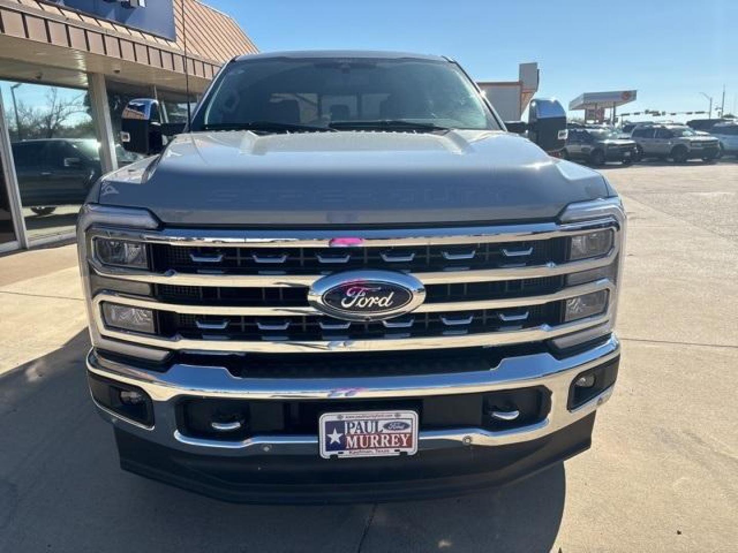 2024 Glacier Gray Metallic Tri-Coat /Black Onyx Ford F-250SD Lariat (1FT8W2BT2RE) with an Power Stroke 6.7L V8 DI 32V OHV Turbodiesel engine, Automatic transmission, located at 1105 E Mulberry, Kaufman, TX, 75142, (972) 962-2151, 32.589550, -96.300926 - Photo#7