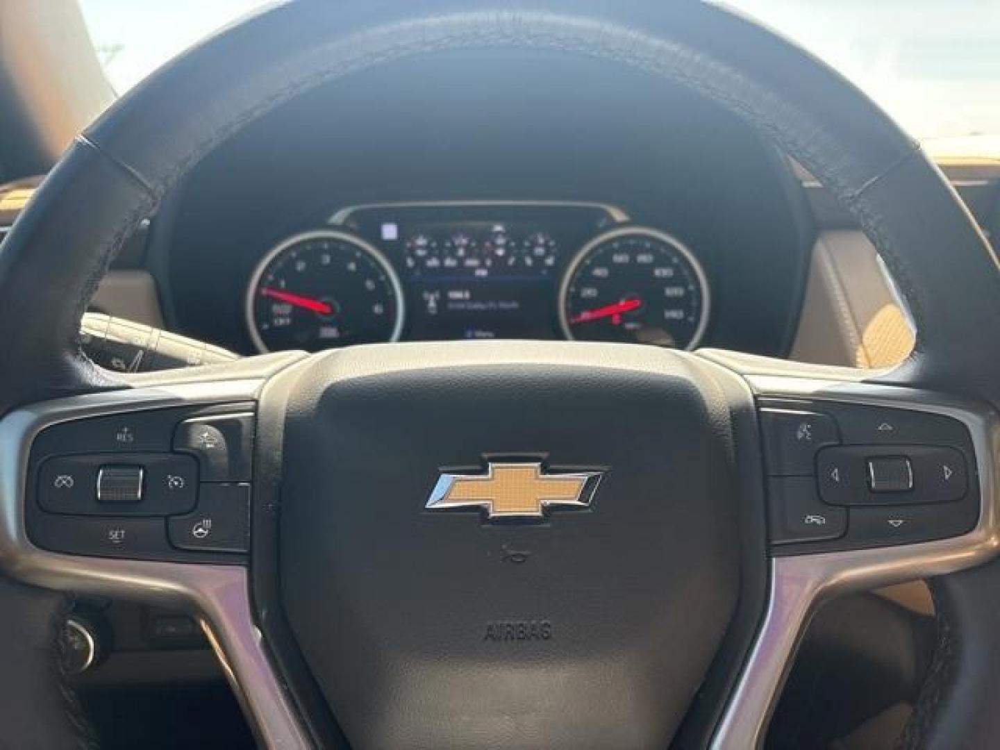 2021 Iridescent Pearl Tricoat /Jet Black/Maple Sugar Chevrolet Tahoe Premier (1GNSCSKD9MR) with an EcoTec3 5.3L V8 engine, Automatic transmission, located at 1105 E Mulberry, Kaufman, TX, 75142, (972) 962-2151, 32.589550, -96.300926 - Iridescent Pearl Tricoat 2021 Chevrolet Tahoe 4D Sport Utility Premier RWD 10-Speed Automatic with Overdrive EcoTec3 5.3L V8 Jet Black/Maple Sugar Leather. Priced below KBB Fair Purchase Price!<br><br><br>Odometer is 20468 miles below market average!<br><br>Awards:<br> * JD Power Automotive Perform - Photo#22