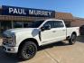 2024 Star White Metallic Tri-Coat /Black Onyx Ford F-250SD Platinum (1FT8W2BM1RE) with an 6.7L High Output Power Stroke V8 Diesel engine, Automatic transmission, located at 1105 E Mulberry, Kaufman, TX, 75142, (972) 962-2151, 32.589550, -96.300926 - Star White Metallic Tri-Coat 2024 Ford F-250SD 4D Crew Cab Platinum 4WD 10-Speed Automatic 6.7L High Output Power Stroke V8 Diesel 4WD.<br><br><br>Please call Paul Murrey Ford Inc. In Kaufman Texas A Family Dealership Since 1952 Serving the Dallas Fort Worth and East Texas areas for over 70 years. P - Photo#2