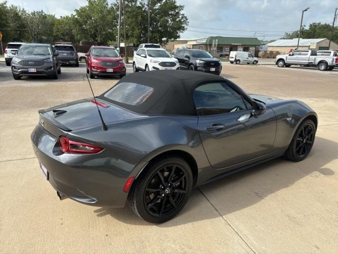 2020 Machine Gray Metallic /Black Mazda MX-5 Miata Club (JM1NDAC71L0) with an 2.0L 4-Cylinder DOHC 16V engine, Manual transmission, located at 1105 E Mulberry, Kaufman, TX, 75142, (972) 962-2151, 32.589550, -96.300926 - Machine Gray Metallic 2020 Mazda MX-5 Miata 2D Convertible Club RWD 6-Speed Manual 2.0L 4-Cylinder DOHC 16V Priced below KBB Fair Purchase Price!<br><br><br>26/34 City/Highway MPG<br><br><br>Please call Paul Murrey Ford Inc. In Kaufman Texas A Family Dealership Since 1952 Serving the Dallas Fort Wor - Photo#5