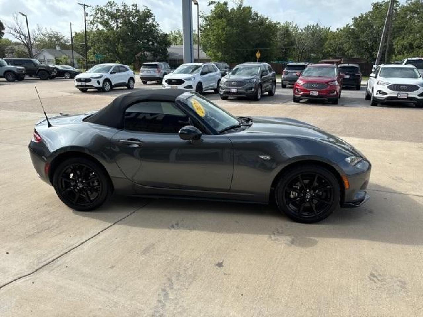 2020 Machine Gray Metallic /Black Mazda MX-5 Miata Club (JM1NDAC71L0) with an 2.0L 4-Cylinder DOHC 16V engine, Manual transmission, located at 1105 E Mulberry, Kaufman, TX, 75142, (972) 962-2151, 32.589550, -96.300926 - Machine Gray Metallic 2020 Mazda MX-5 Miata 2D Convertible Club RWD 6-Speed Manual 2.0L 4-Cylinder DOHC 16V Priced below KBB Fair Purchase Price!<br><br><br>26/34 City/Highway MPG<br><br><br>Please call Paul Murrey Ford Inc. In Kaufman Texas A Family Dealership Since 1952 Serving the Dallas Fort Wor - Photo#6