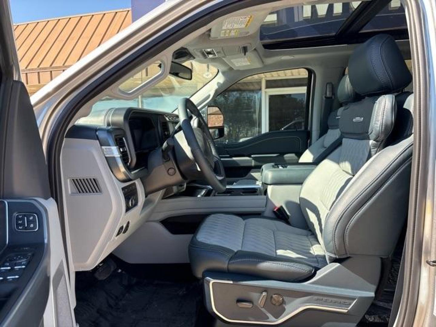 2024 Iconic Silver Metallic /Admiral Blue Light Slate Ford F-250SD (1FT8W2BM3RE) with an 6.7L High Output Power Stroke V8 Diesel engine, Automatic transmission, located at 1105 E Mulberry, Kaufman, TX, 75142, (972) 962-2151, 32.589550, -96.300926 - Photo#11