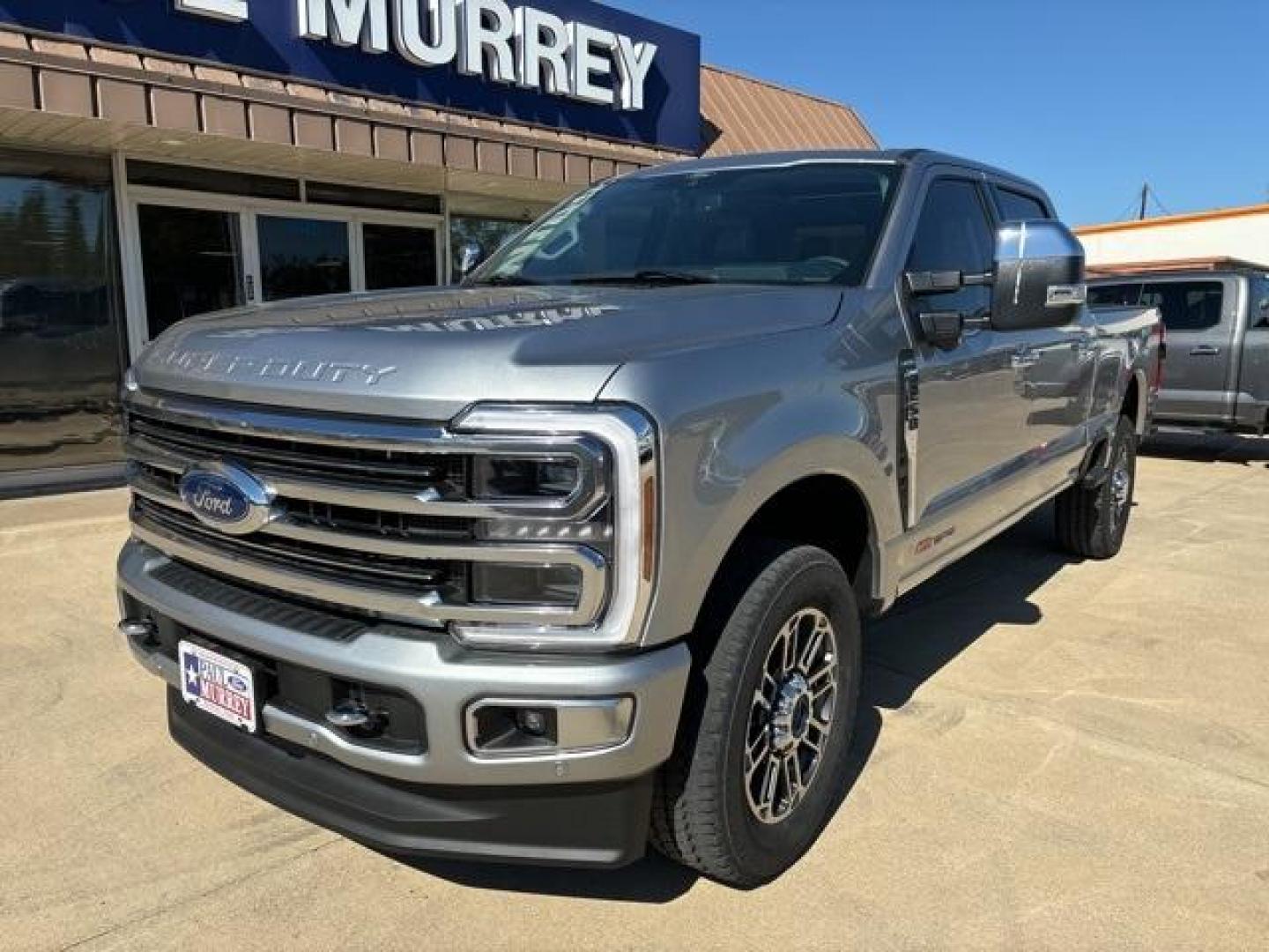 2024 Iconic Silver Metallic /Admiral Blue Light Slate Ford F-250SD (1FT8W2BM3RE) with an 6.7L High Output Power Stroke V8 Diesel engine, Automatic transmission, located at 1105 E Mulberry, Kaufman, TX, 75142, (972) 962-2151, 32.589550, -96.300926 - Photo#1