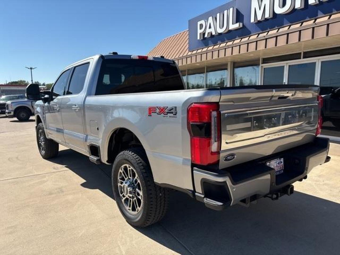 2024 Iconic Silver Metallic /Admiral Blue Light Slate Ford F-250SD (1FT8W2BM3RE) with an 6.7L High Output Power Stroke V8 Diesel engine, Automatic transmission, located at 1105 E Mulberry, Kaufman, TX, 75142, (972) 962-2151, 32.589550, -96.300926 - Photo#3