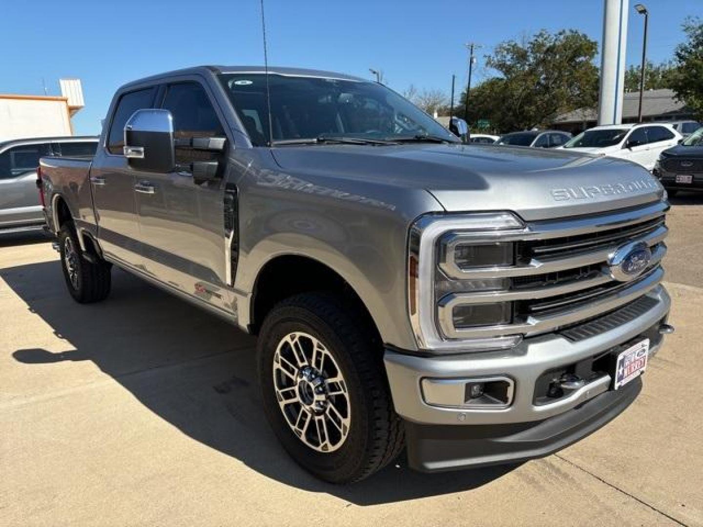 2024 Iconic Silver Metallic /Admiral Blue Light Slate Ford F-250SD (1FT8W2BM3RE) with an 6.7L High Output Power Stroke V8 Diesel engine, Automatic transmission, located at 1105 E Mulberry, Kaufman, TX, 75142, (972) 962-2151, 32.589550, -96.300926 - Photo#6